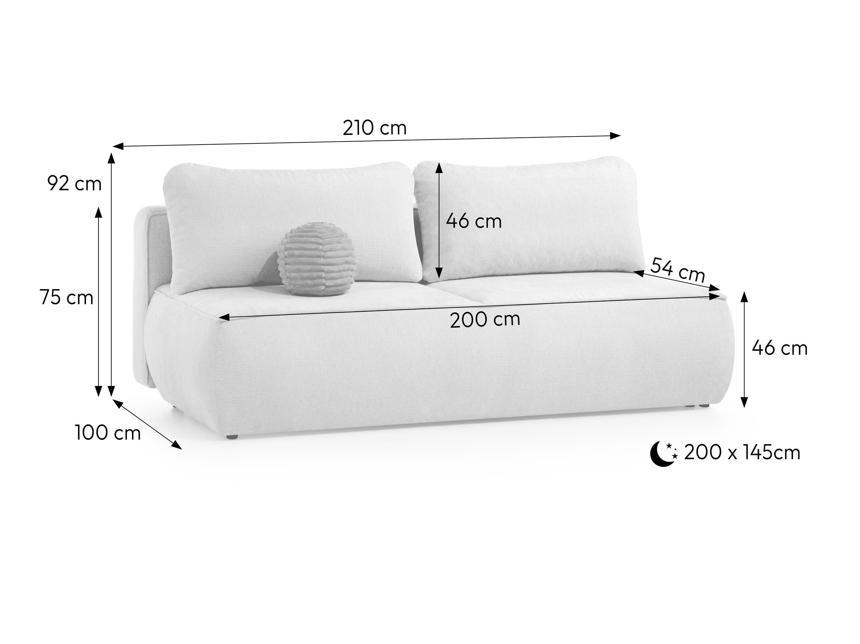 Canapea extensibilă Humos (Tresor 32)