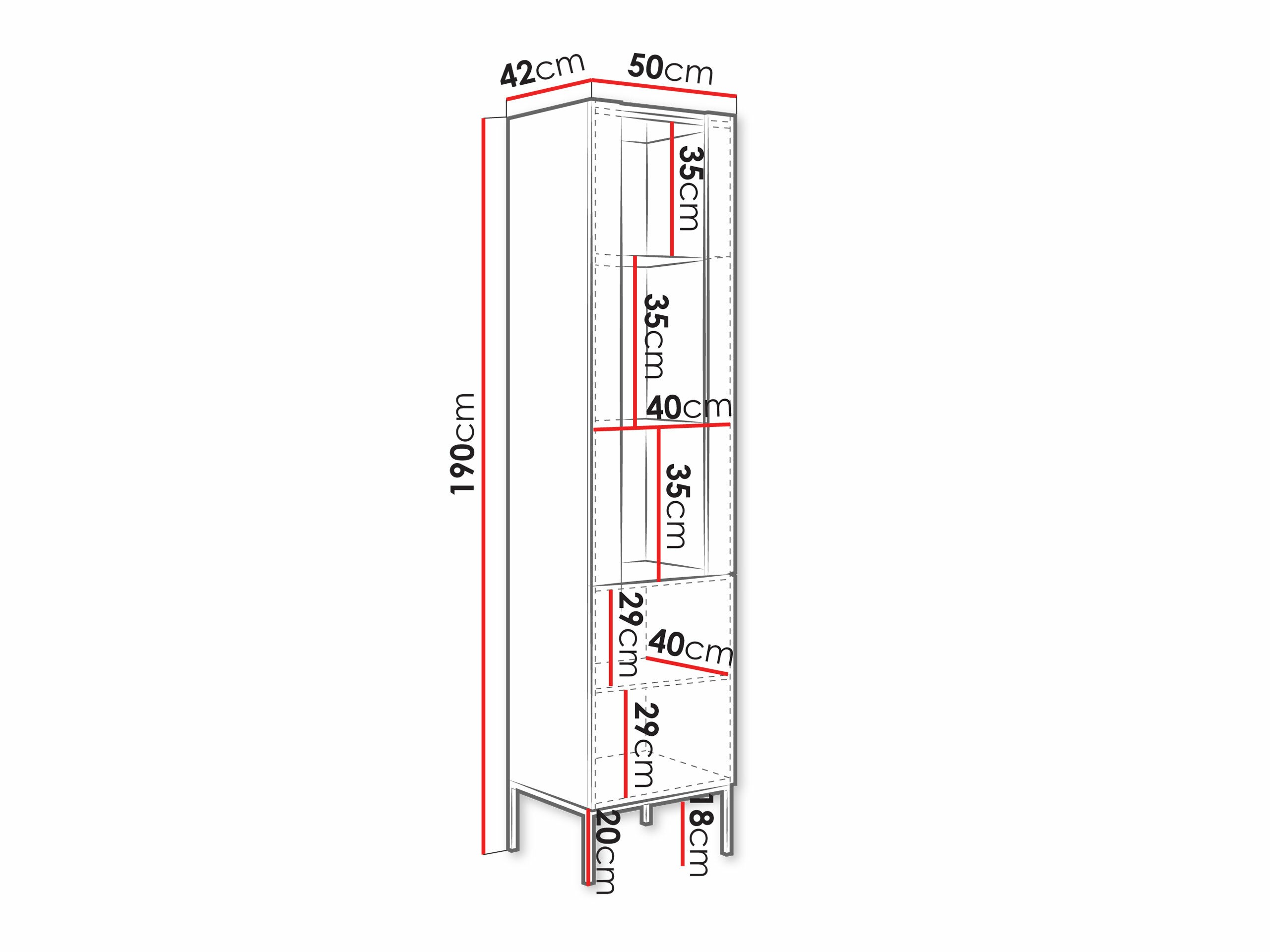 Raft Lunole 112 (Stejar artizan + Negru)