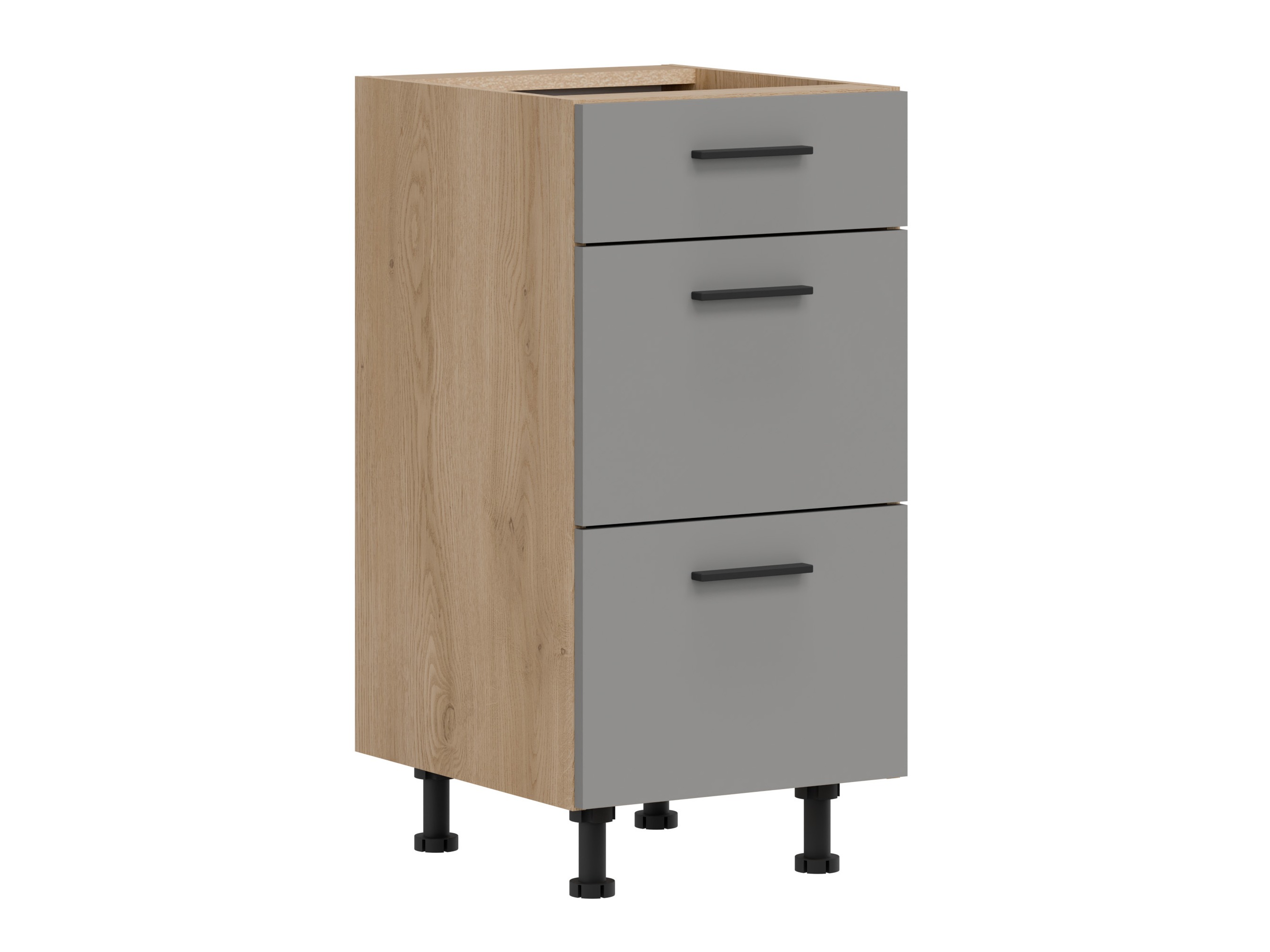 Dulap modular cu sertare Ati Grey 103