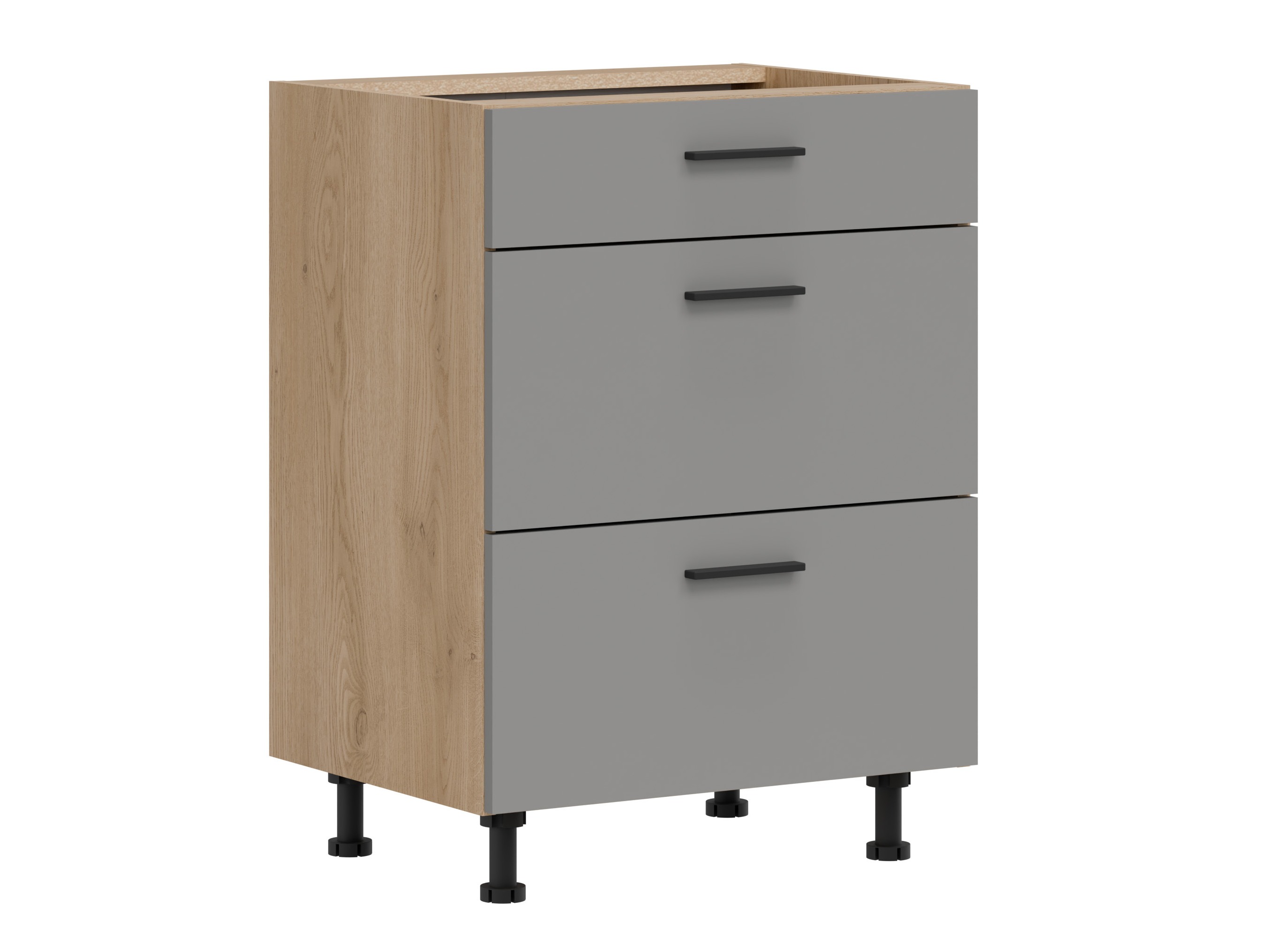 Dulap modular cu sertare Ati Grey 107