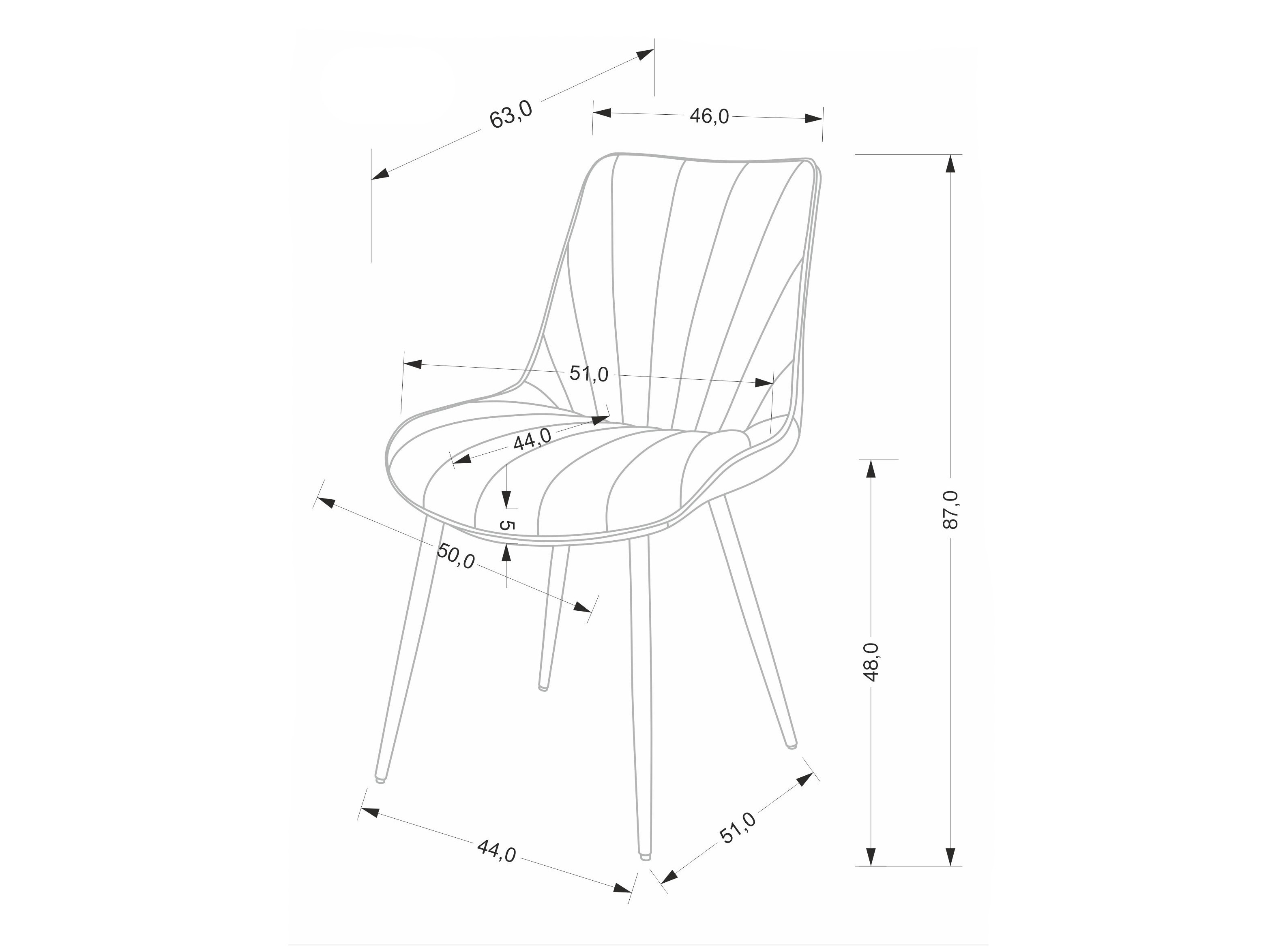 Scaun Houston 2071 (Gri)