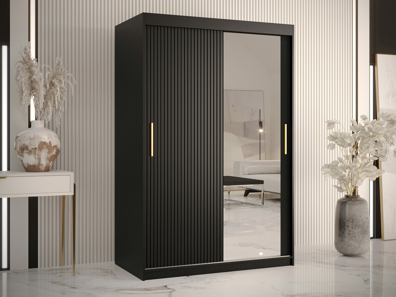 Dulap Hartford 401 (Negru)