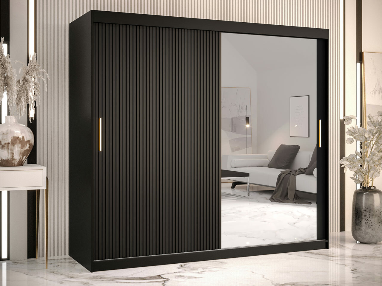 Dulap Hartford 403 (Negru)