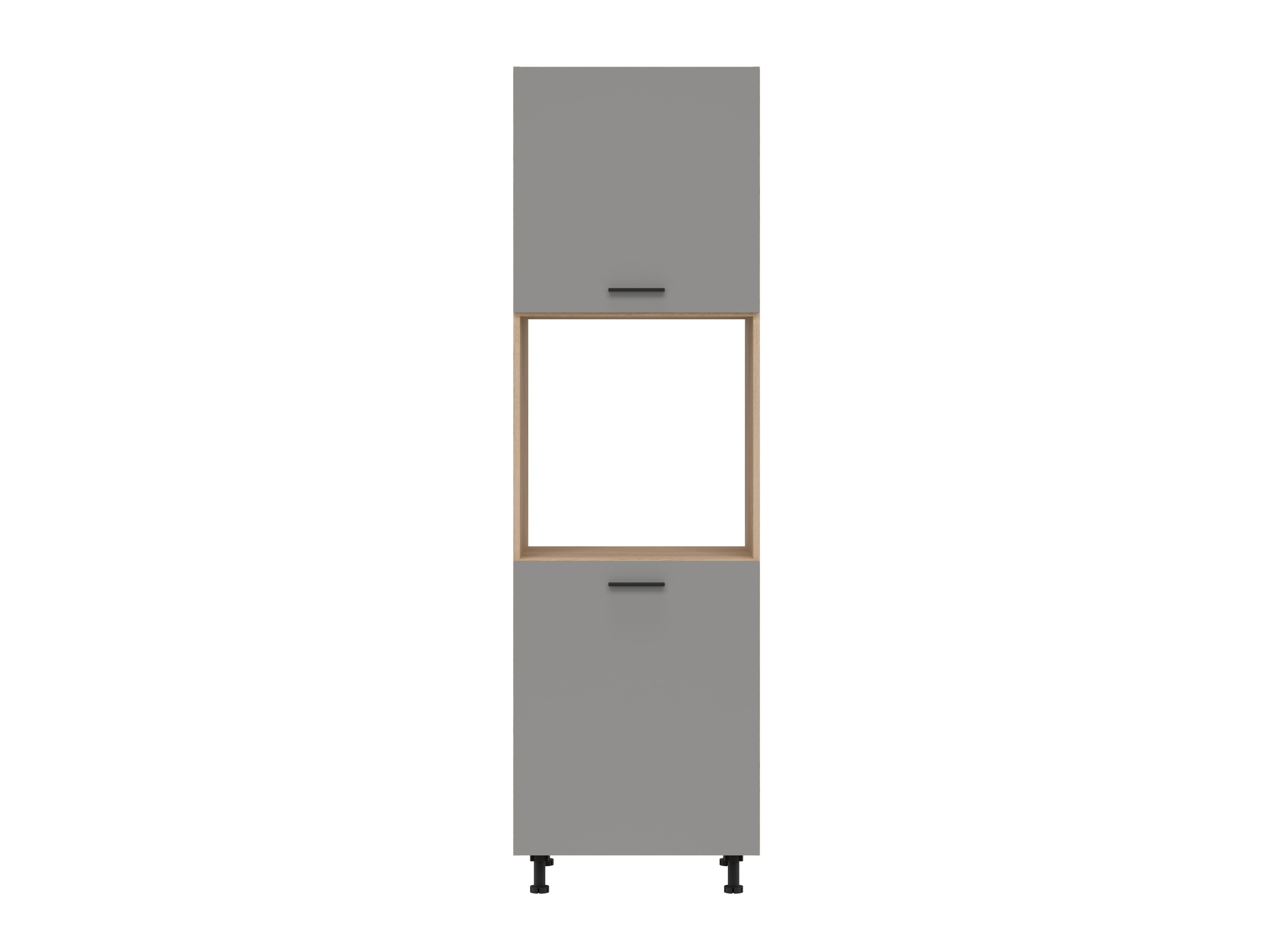 Dulap modular pentru electrocasnice incorporabile Ati Grey 113
