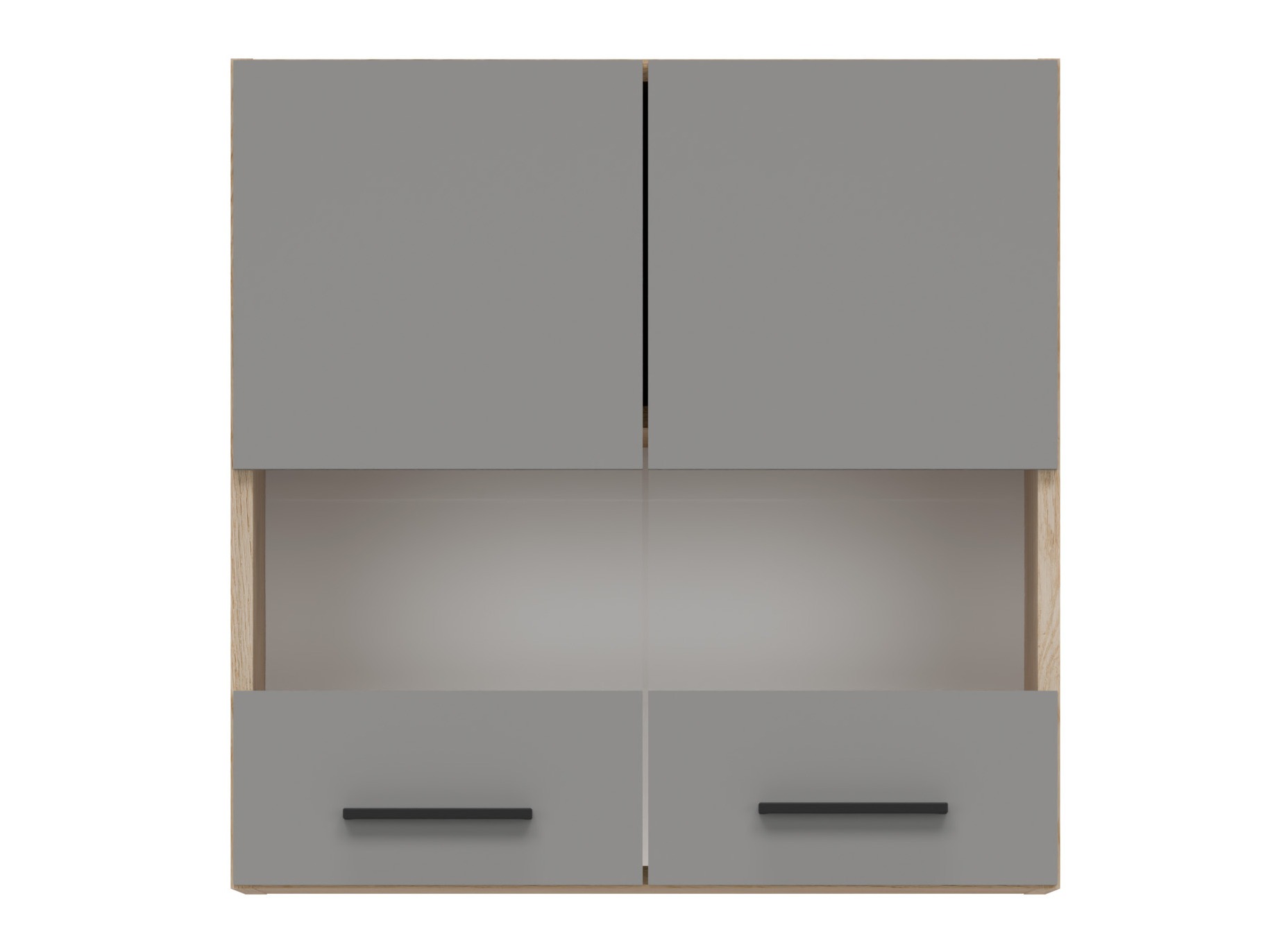 Dulap de perete modular Ati Grey 120
