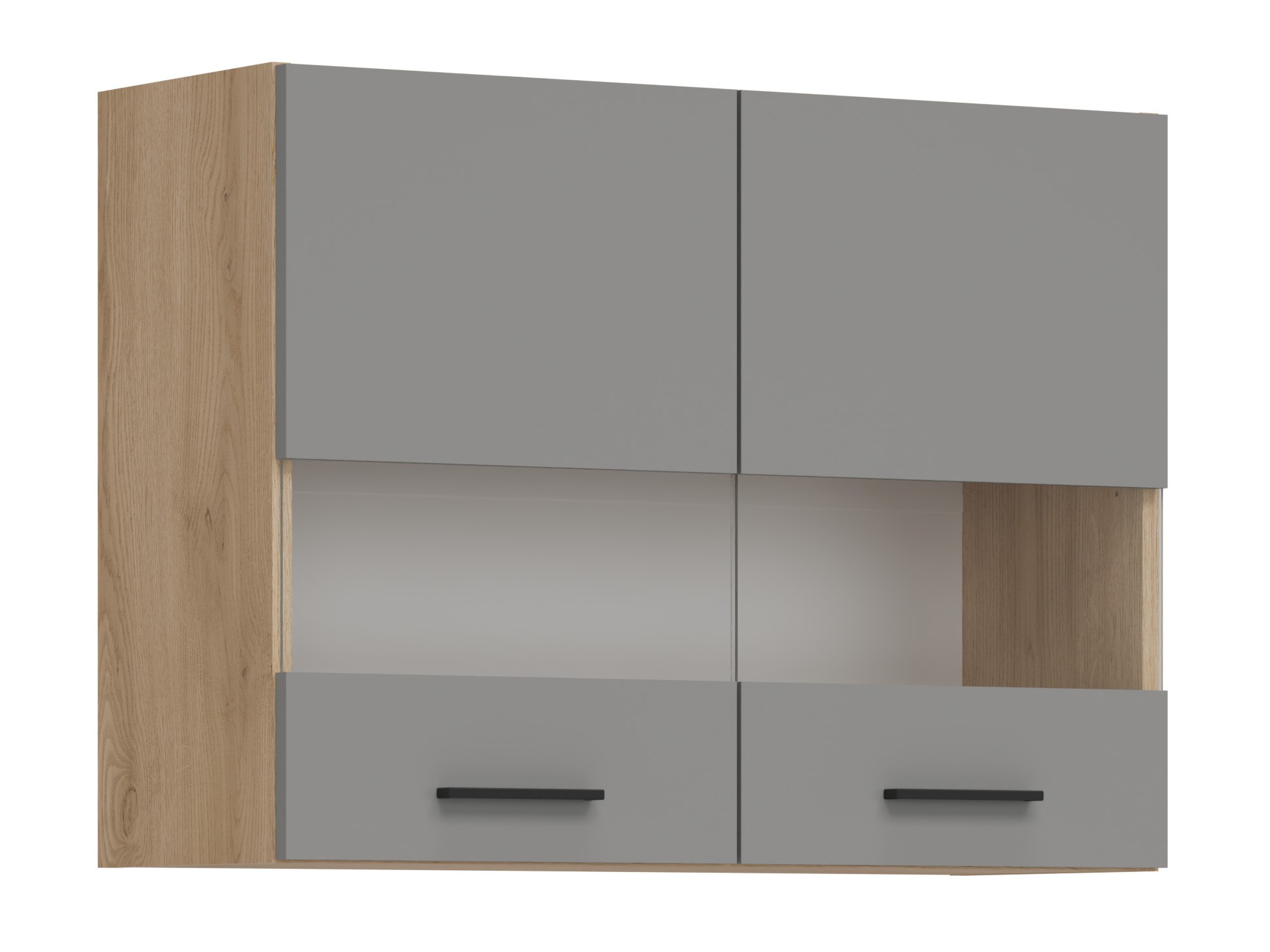Dulap de perete modular Ati Grey 122