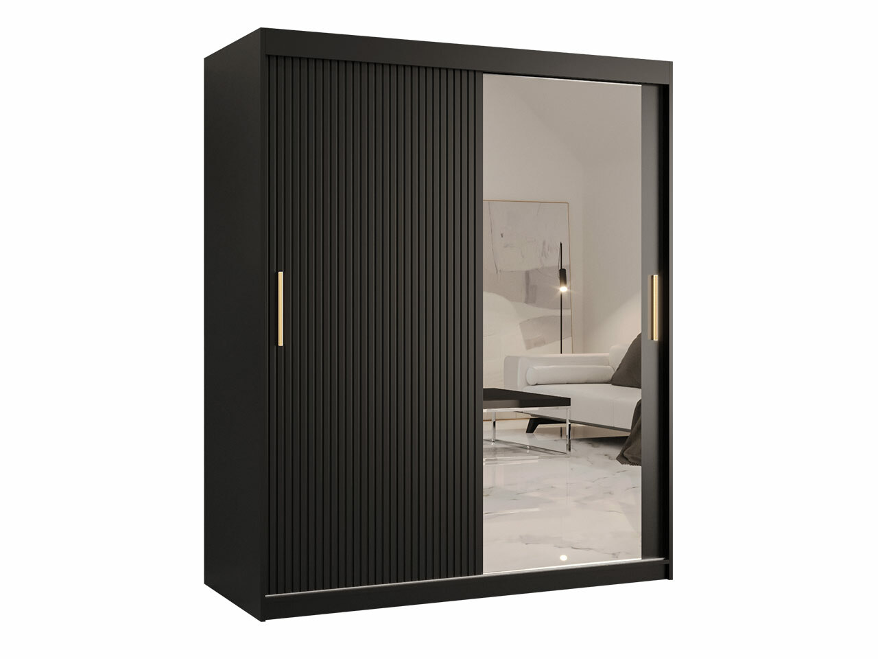 Dulap Hartford 402 (Negru)