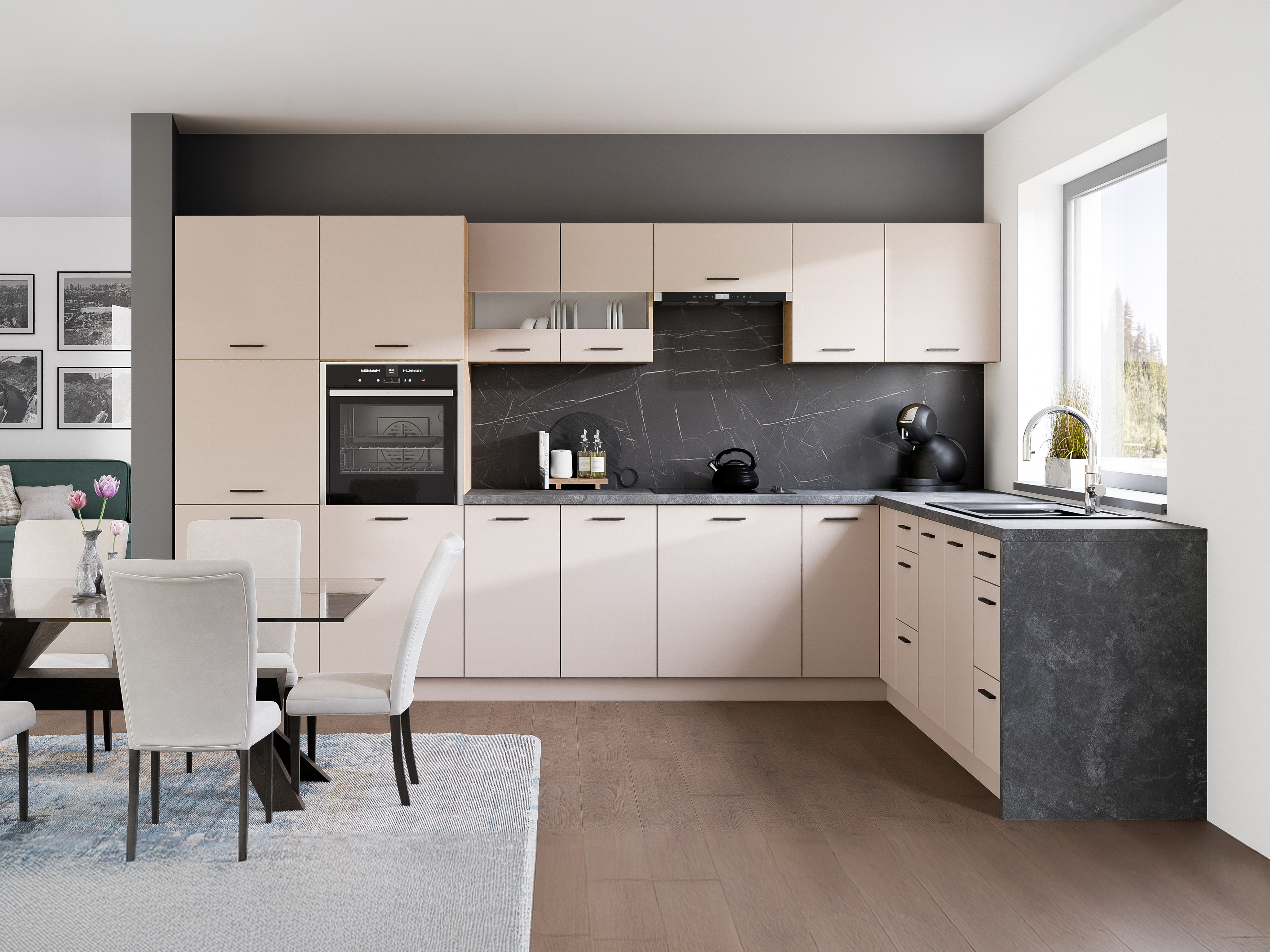 Dulap modular cu uși Ati Cashmere 126