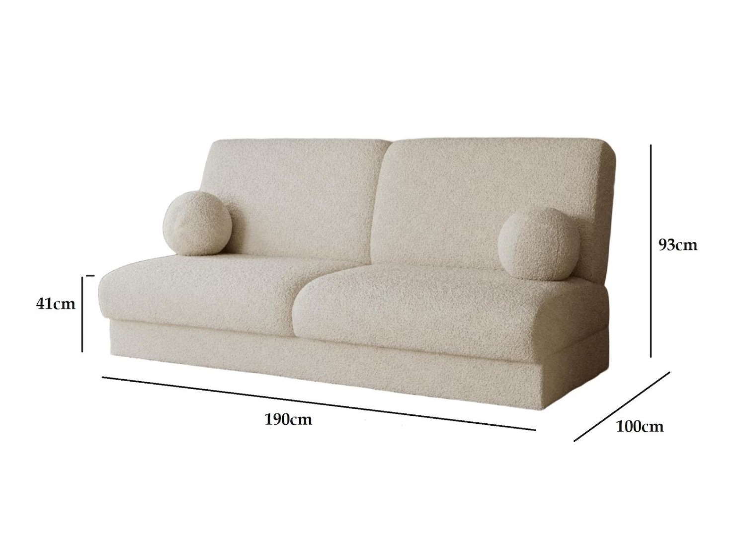 Canapea extensibilă Bluefield 100