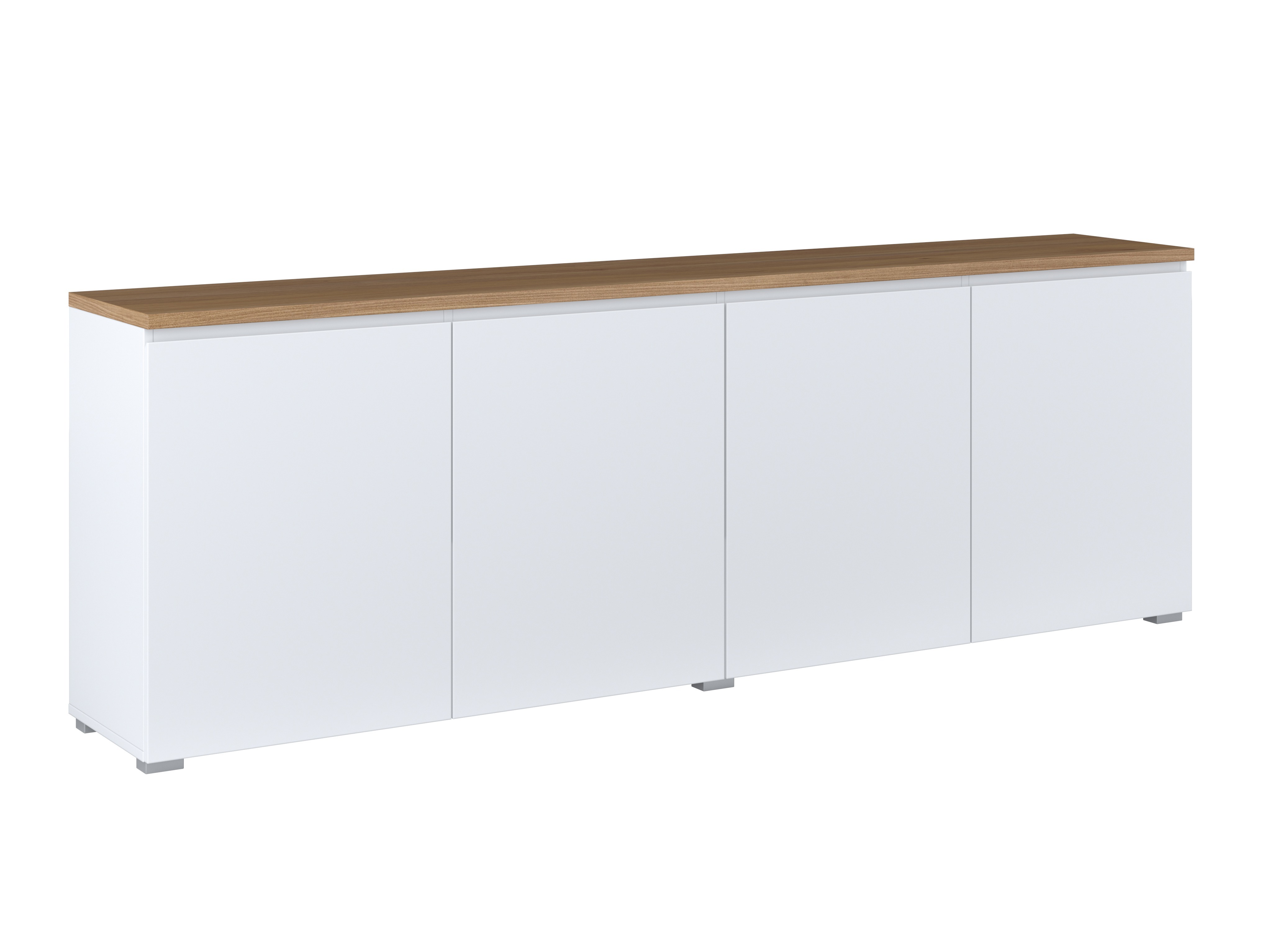 Bufet Baletu 105 (Alb + Stejar)