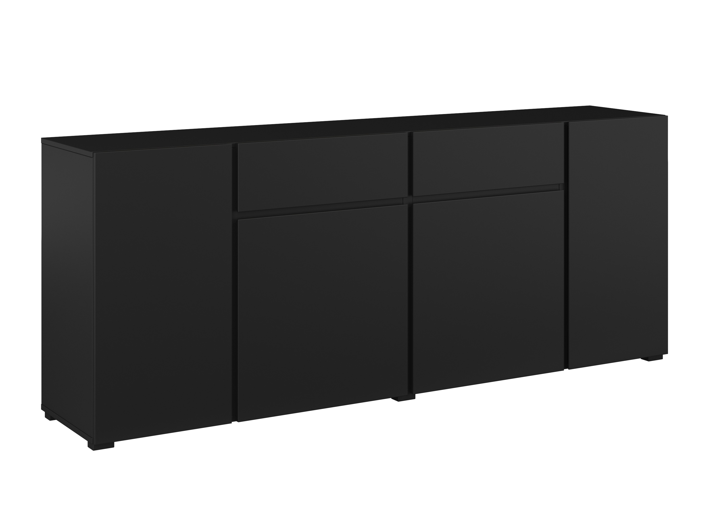 Comodă Elbleve 103 (Negru)