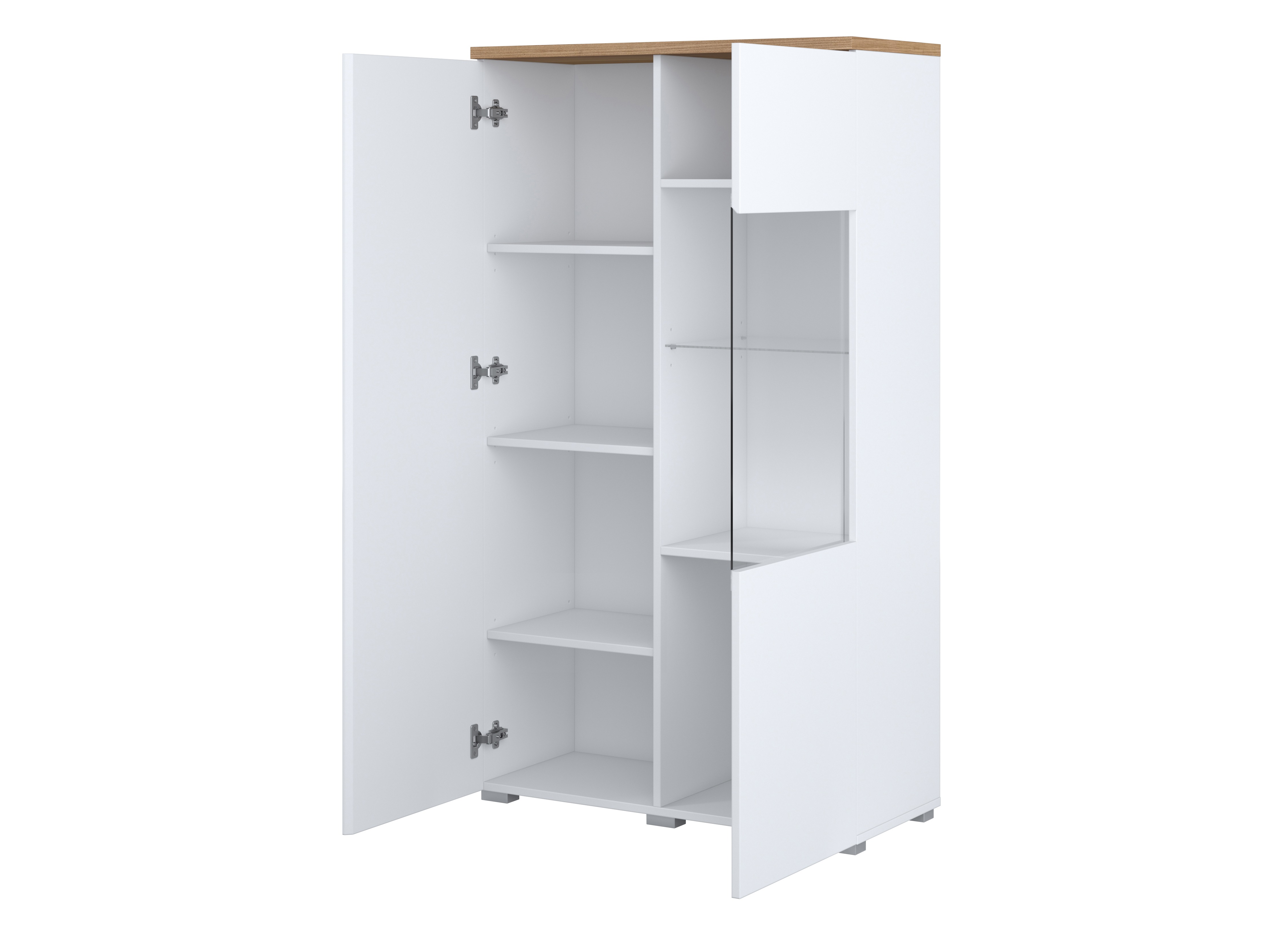 Raft Baletu 108 (Alb + Stejar)