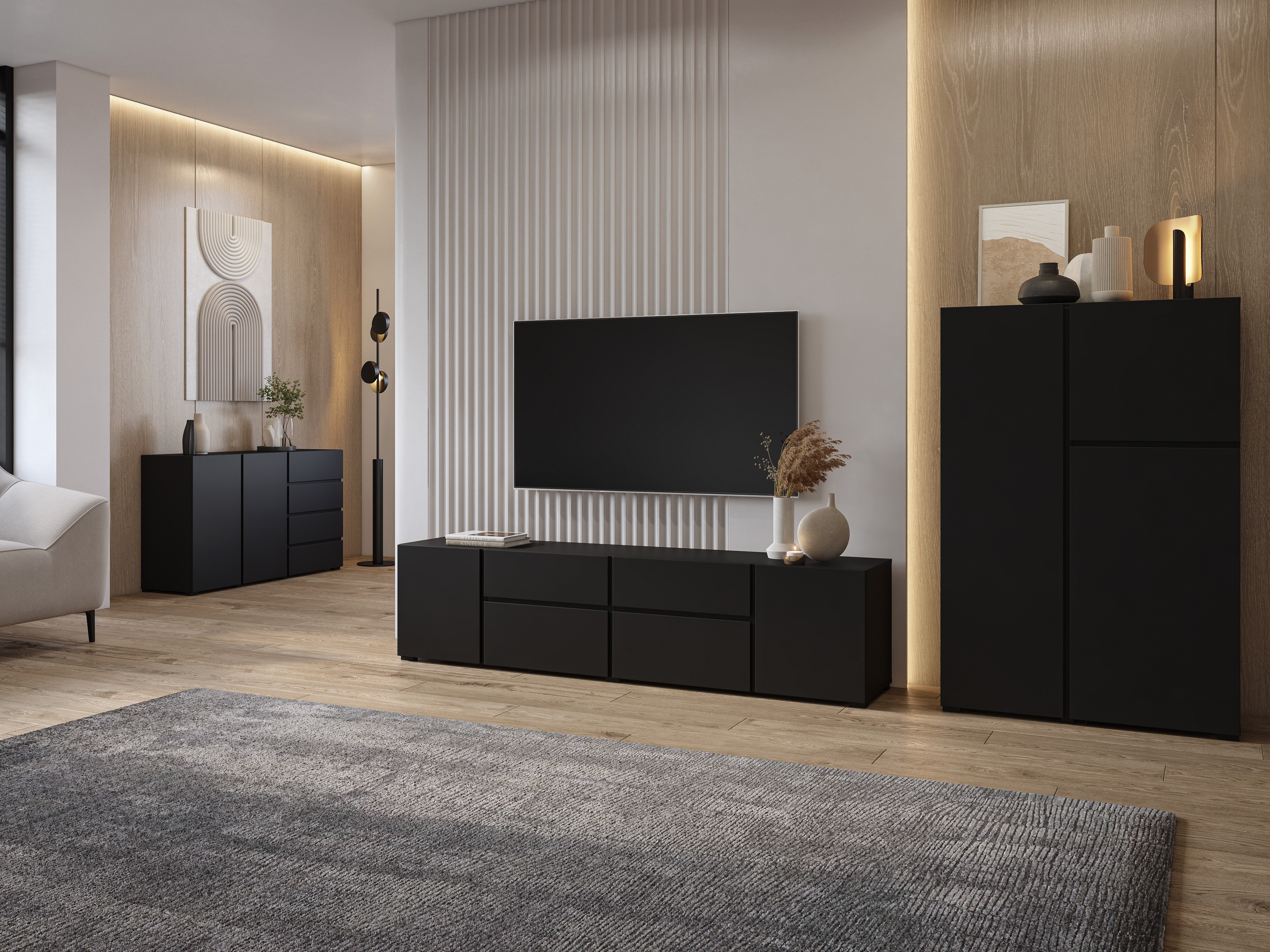 Raft Elbleve 102 (Negru)
