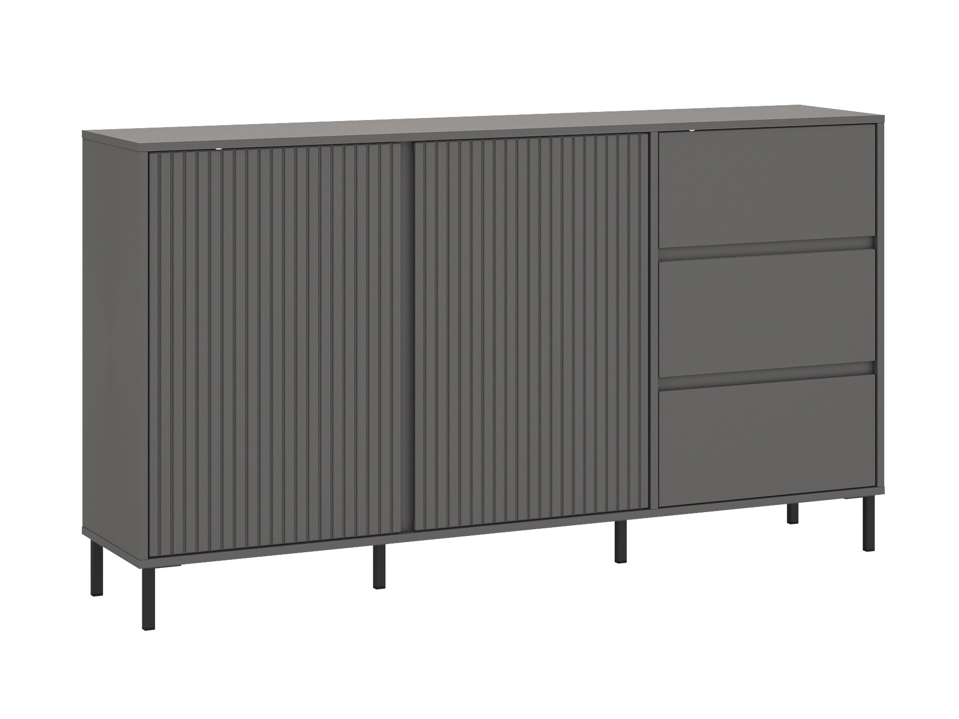 Set de living Ruvrevi 106 (Antracit)