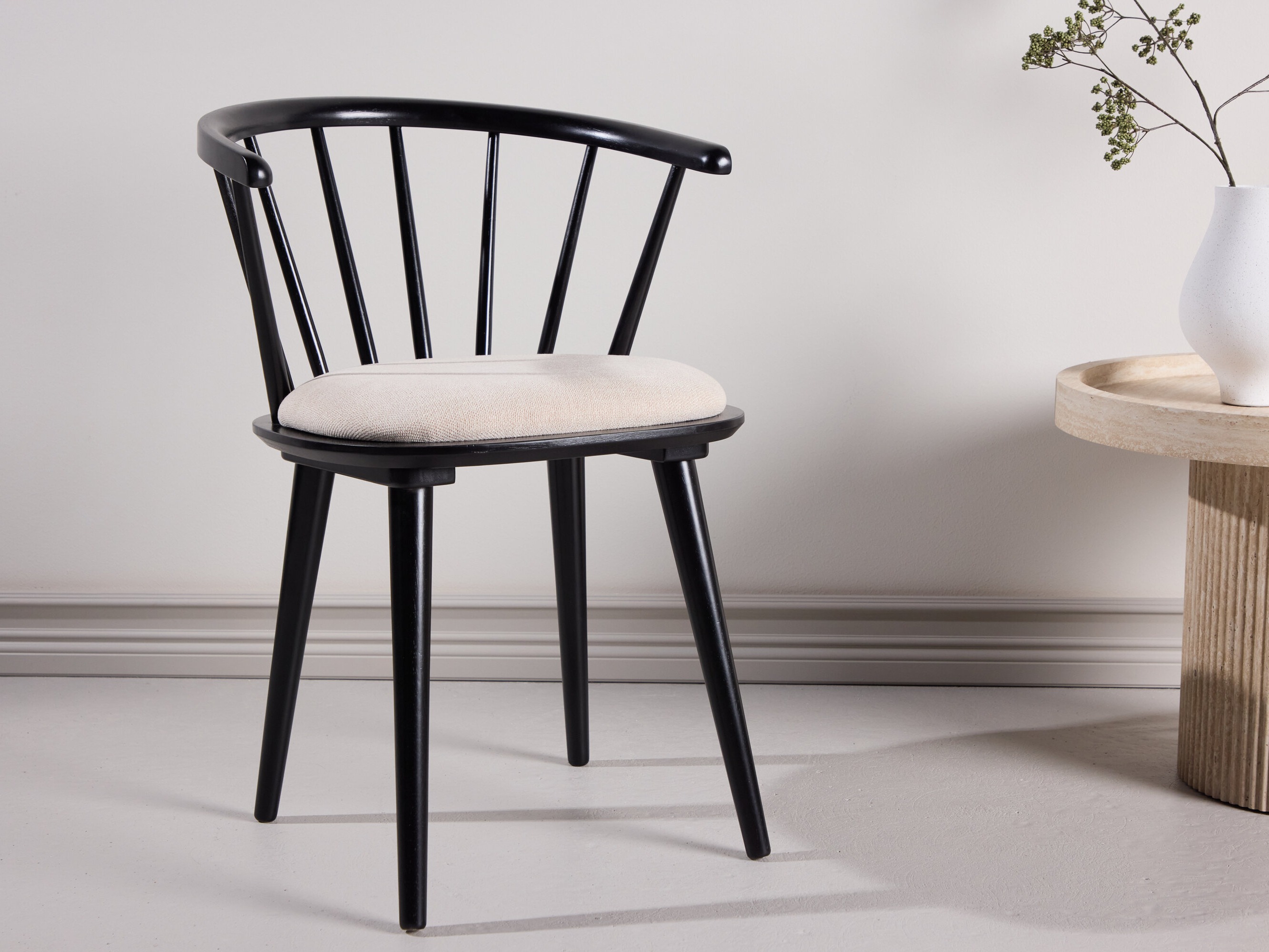 Scaun Dallas 4953 (Negru + Bej)