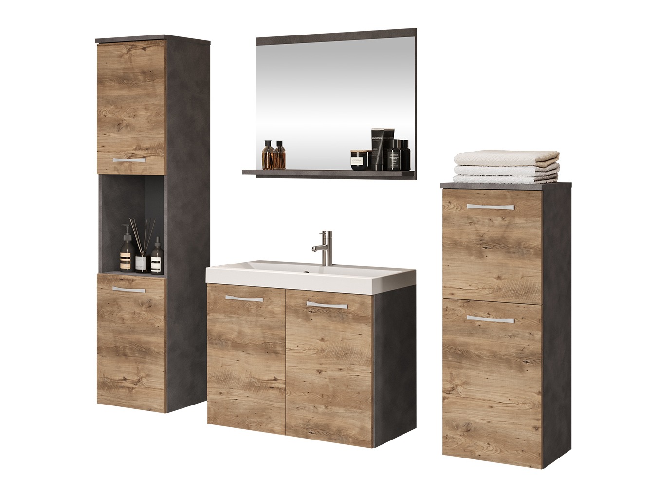 Set baie Sarasota 108 (Matera gri + Castan)
