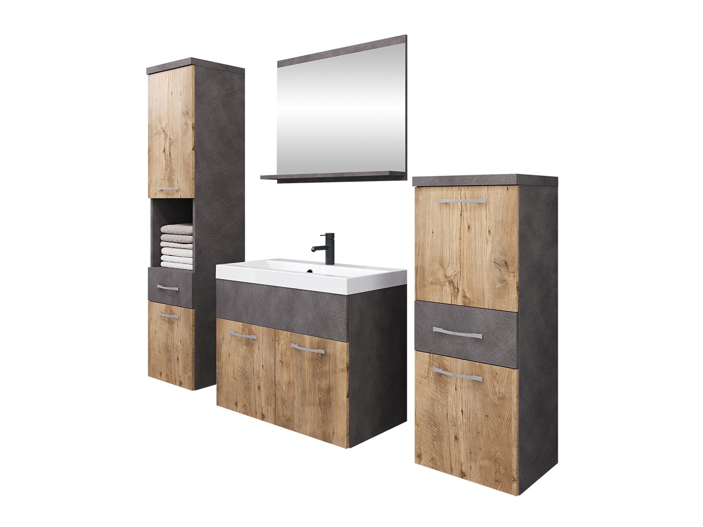 Set baie Sarasota 109 (Matera gri + Castan)