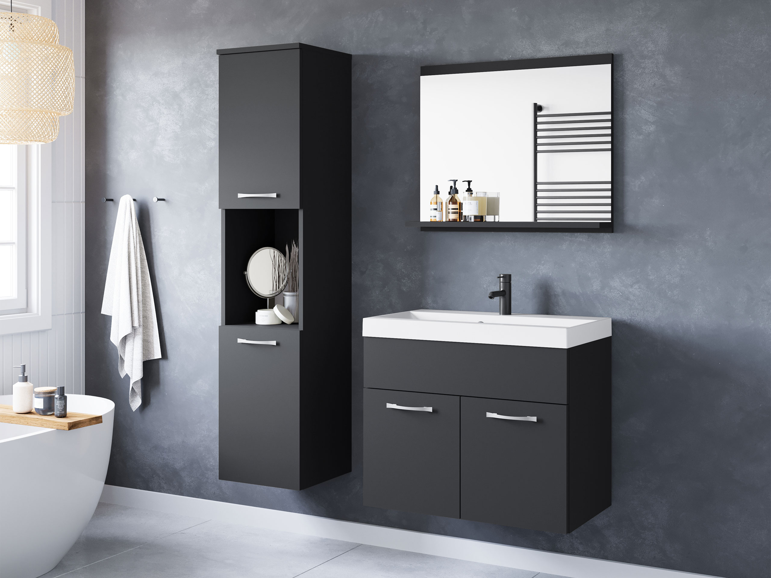 Set baie Sarasota 122 (Grafit)