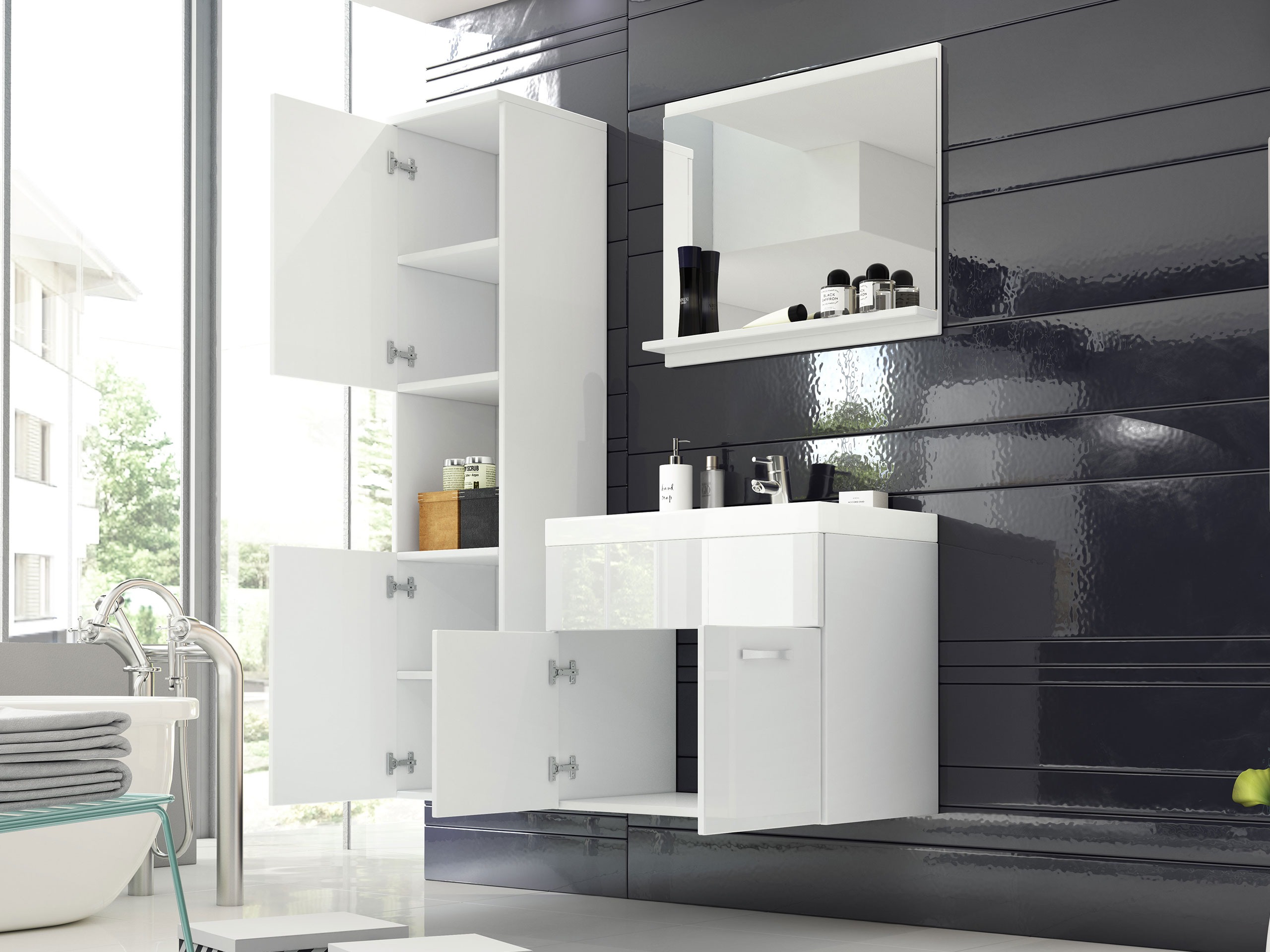 Set baie Sarasota 122 (Grafit)