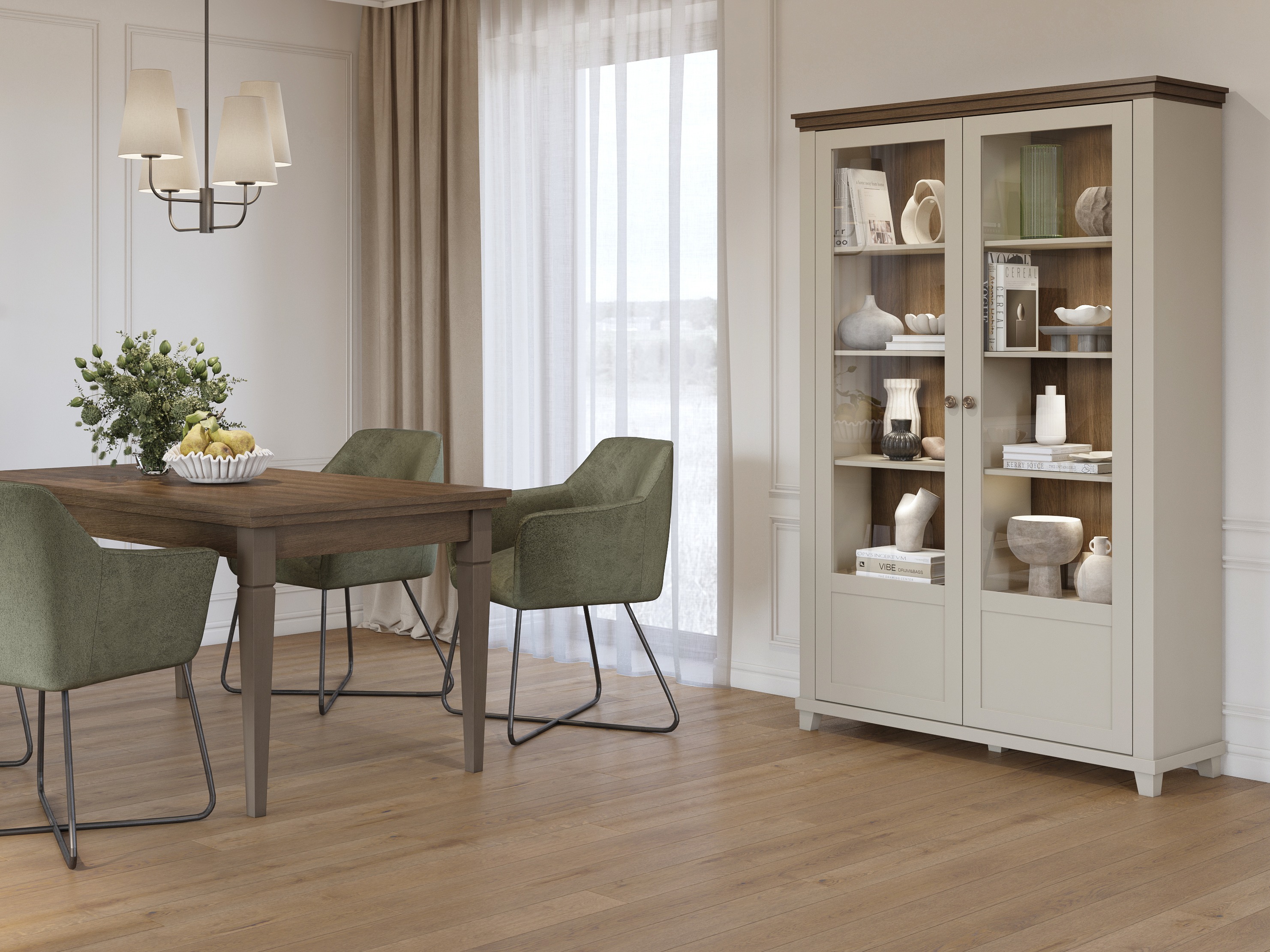 Raft Tolnue 102 (Bej deschis + Stejar)