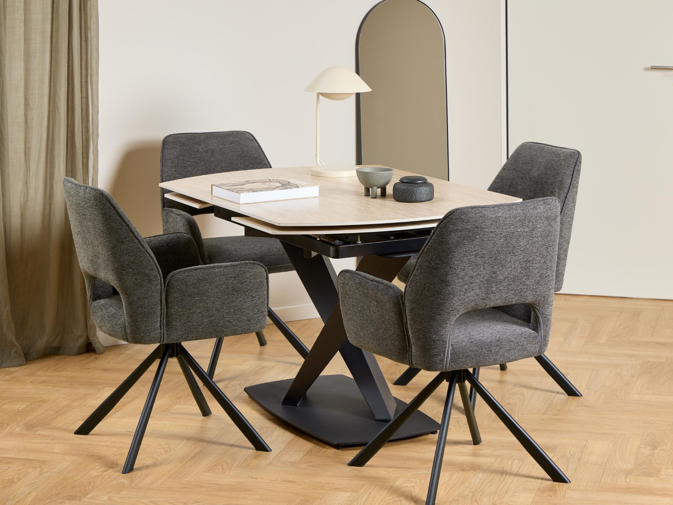 Scaun Norsica 996 (Gri inchis)