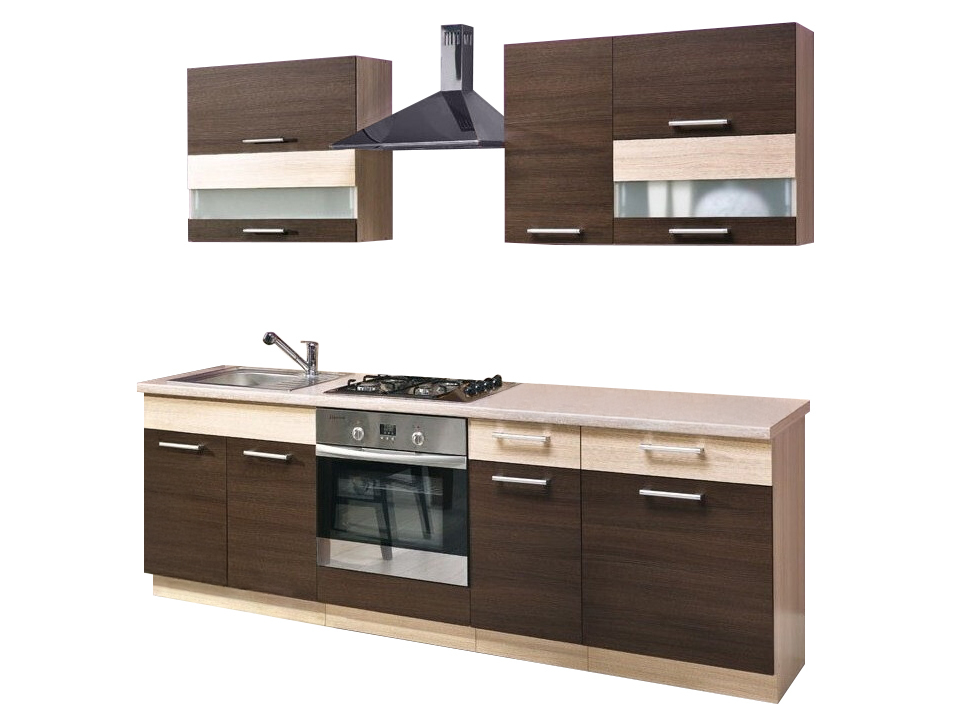 Set de bucătărie modular Mode Dark 127