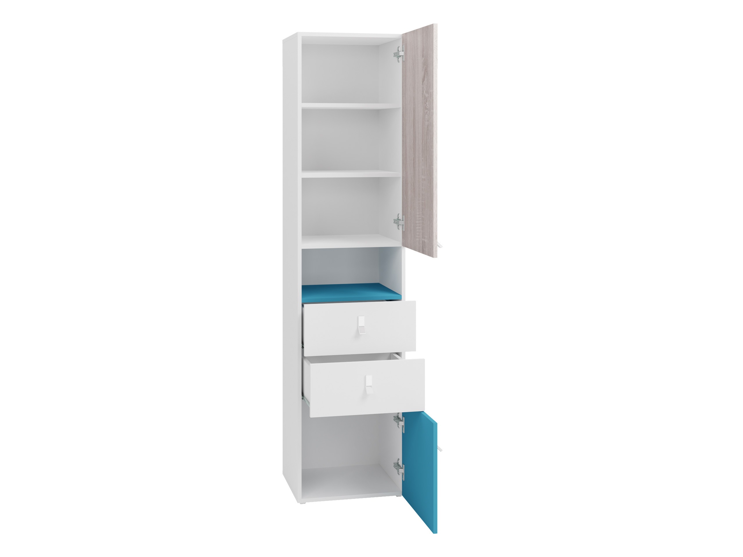 Raft Camteso 102 (Alb + Stejar + Turcoaz)