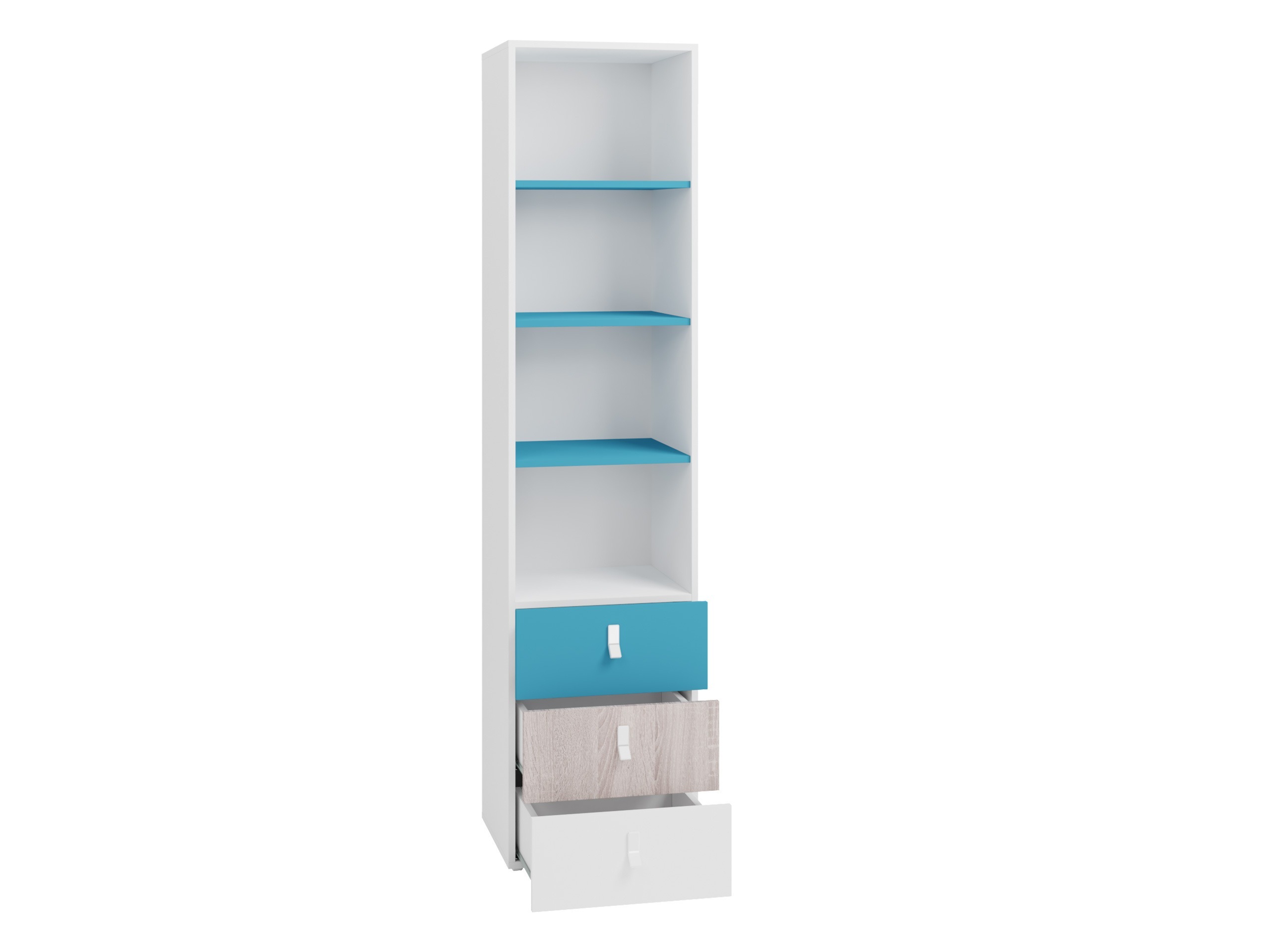 Raft Camteso 104 (Alb + Stejar + Turcoaz)