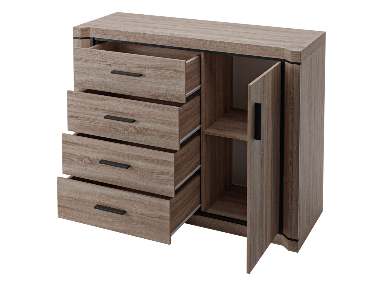 Set de living Lorelie 122 (Trufa stejar)