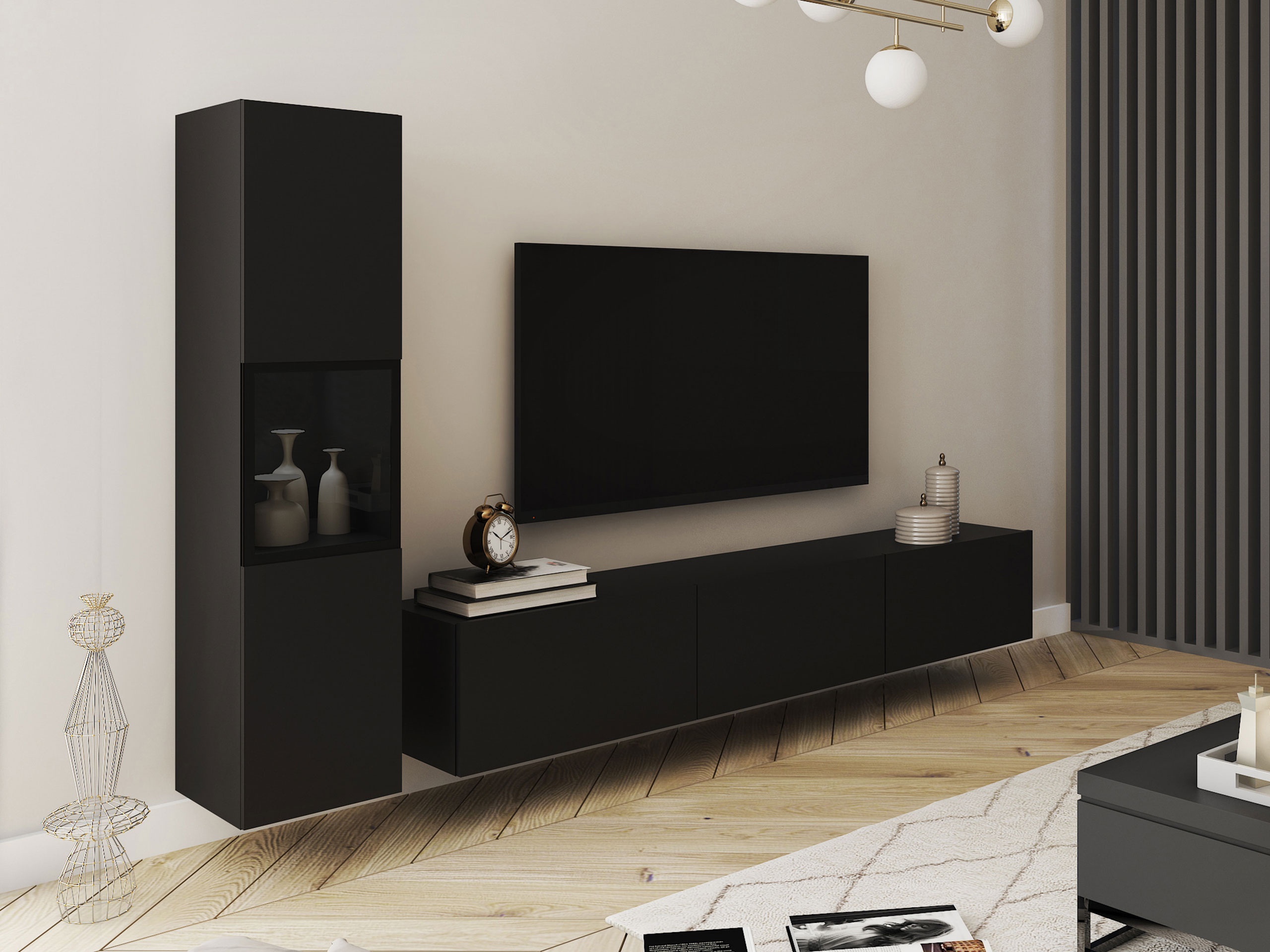 Set de living Sarasota 192 (Grafit)