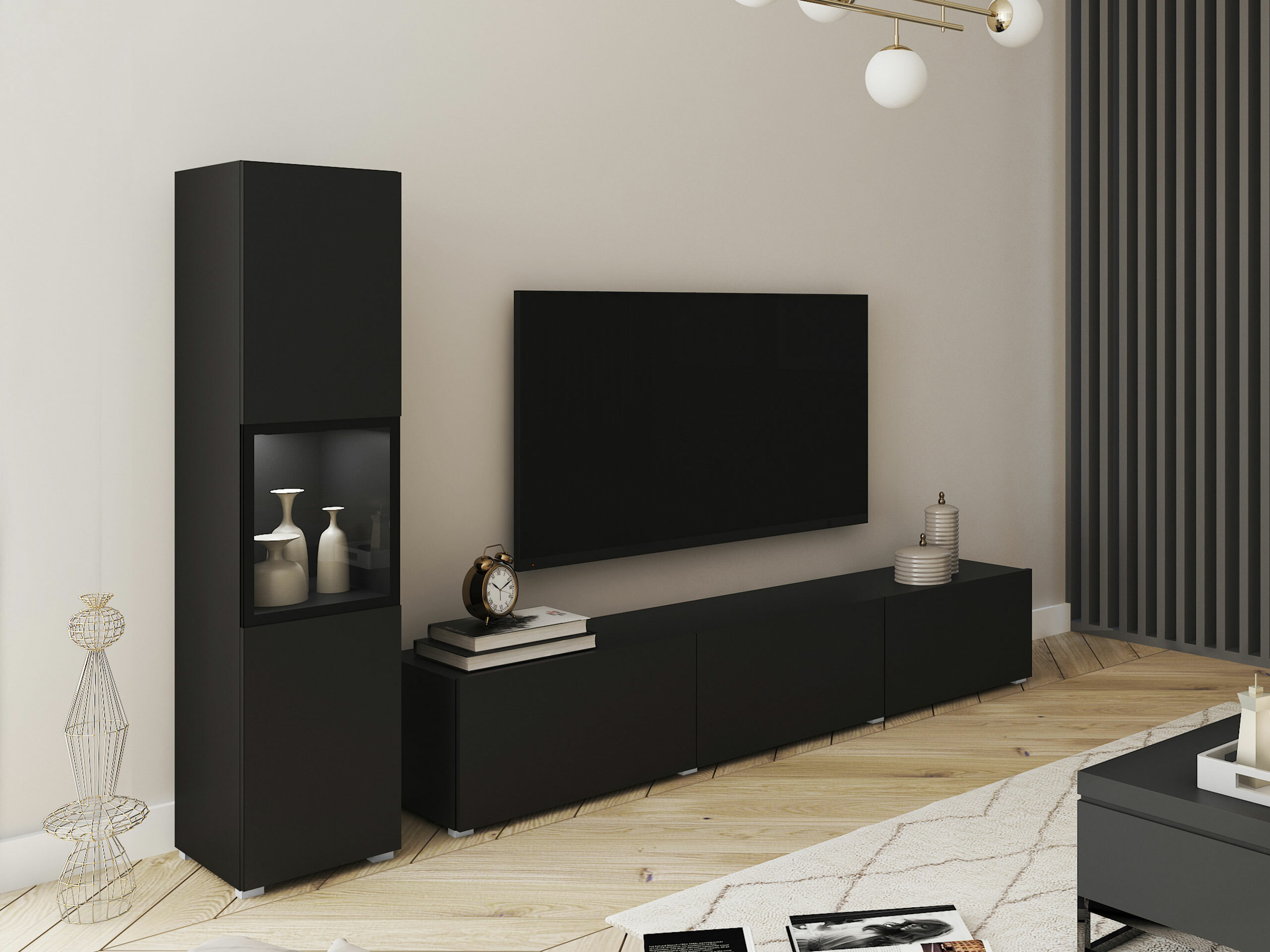 Set de living Sarasota 192 (Grafit)