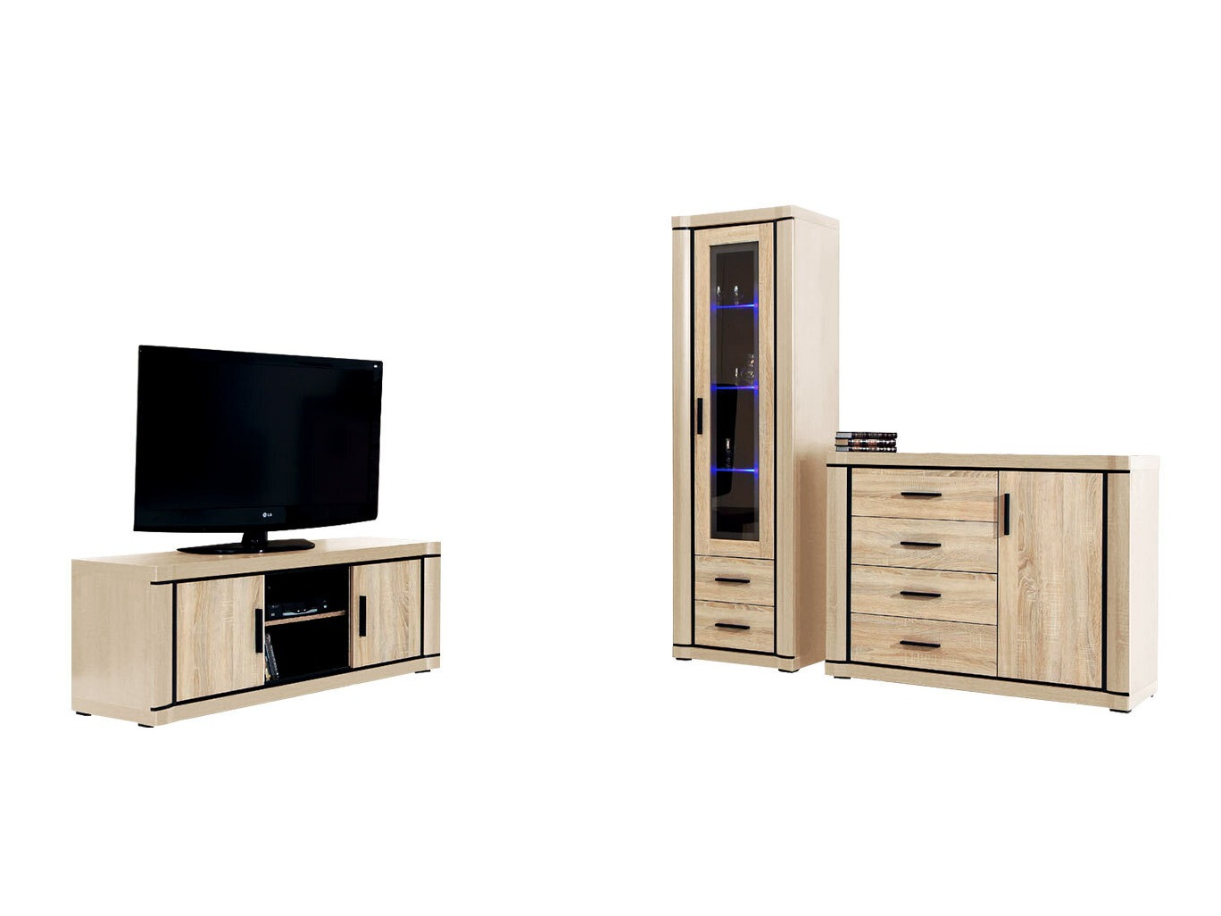 Set de living Lorelie 122 (Stejar Sonoma)