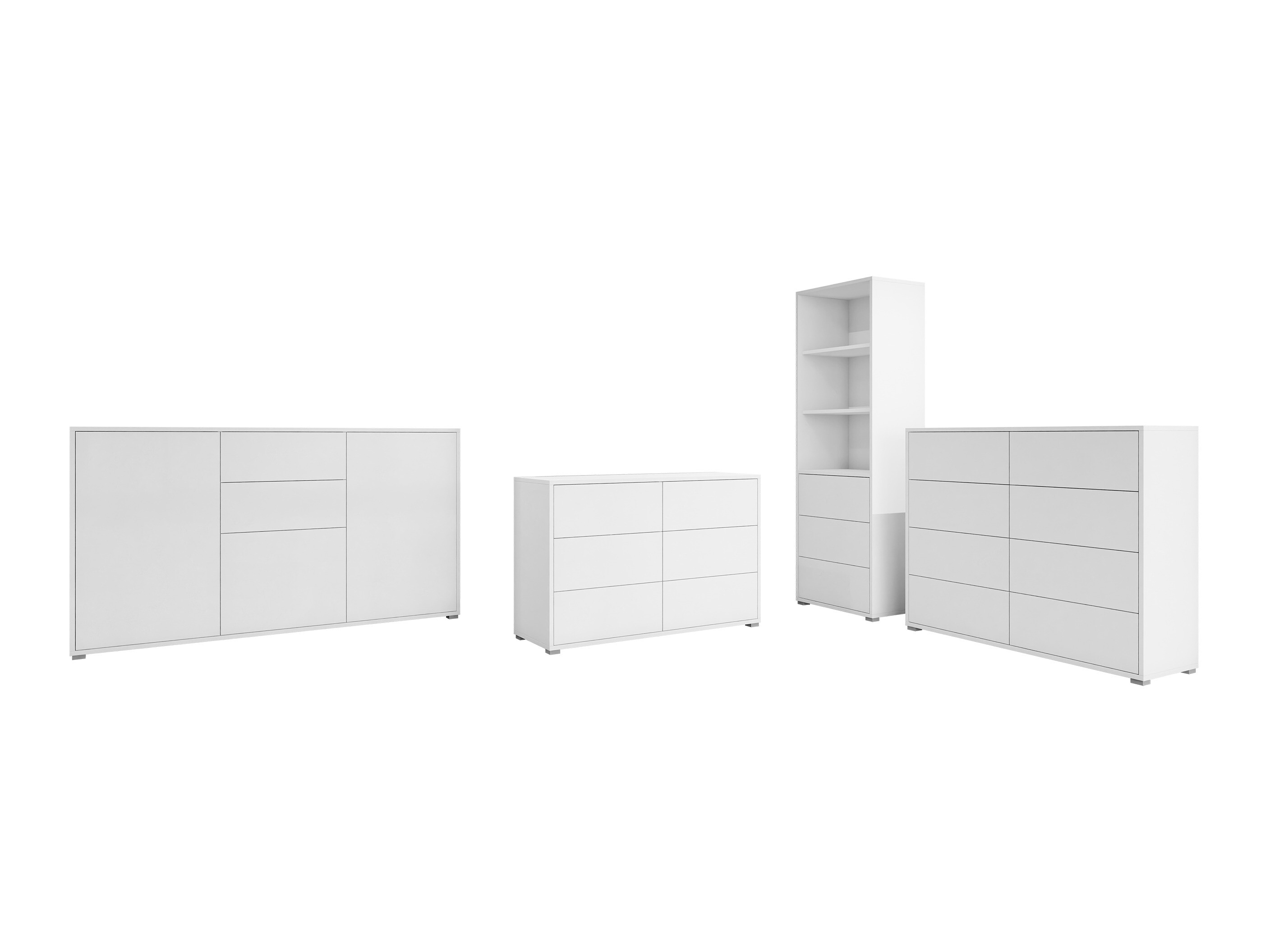 Set de living Comfivo Tutela II (Alb)