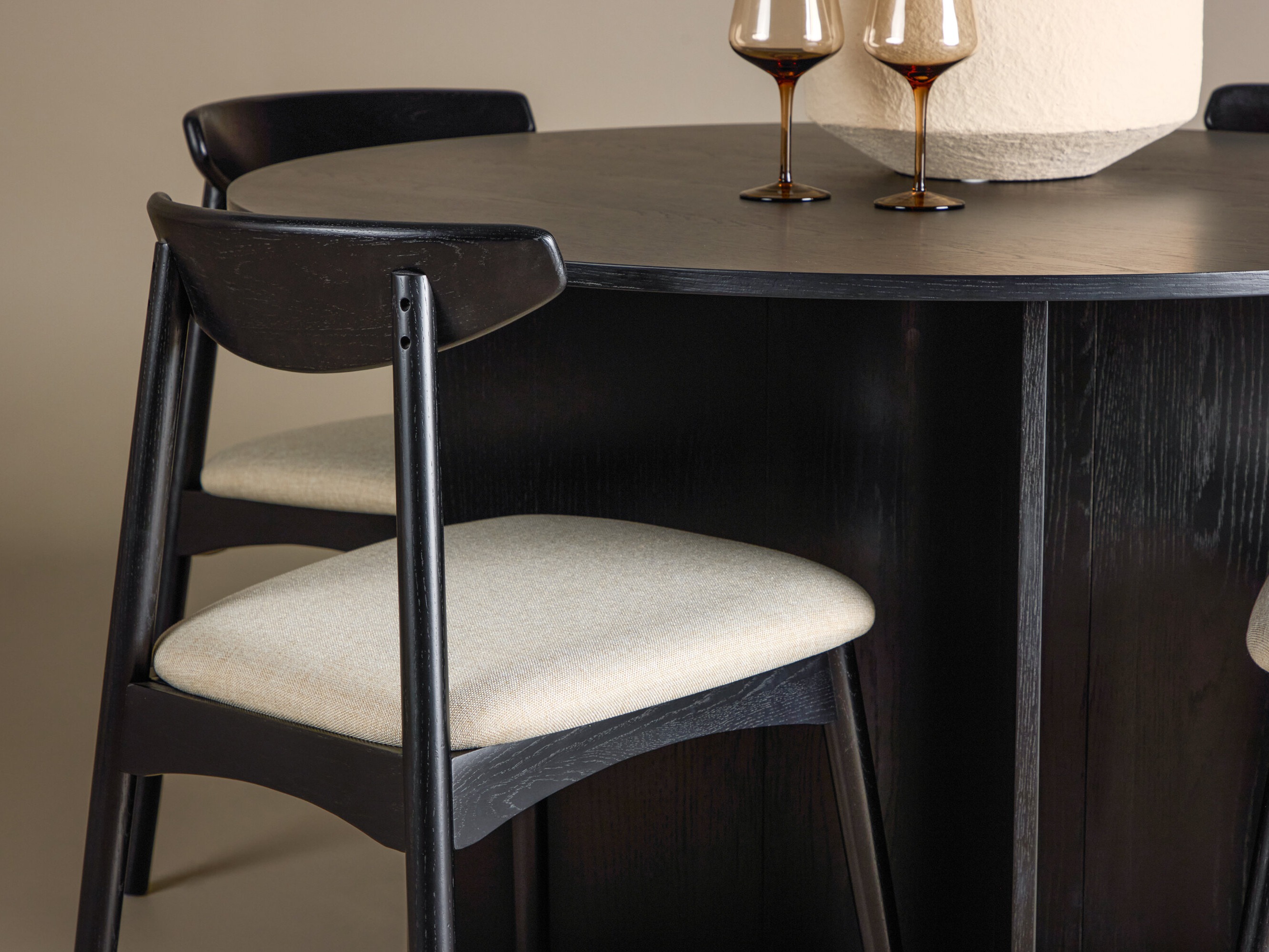 Set de mese Dallas 4986 (Negru)