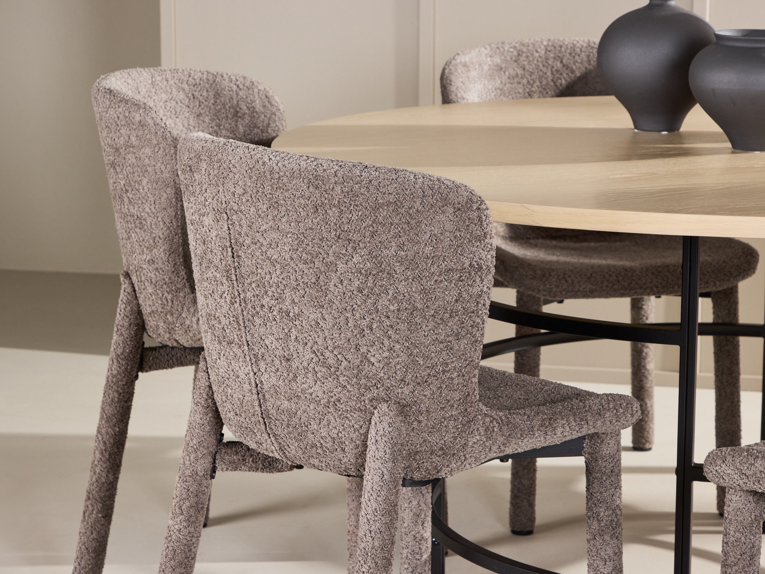 Set de mese Dallas 4987 (Maro deschis + Negru)