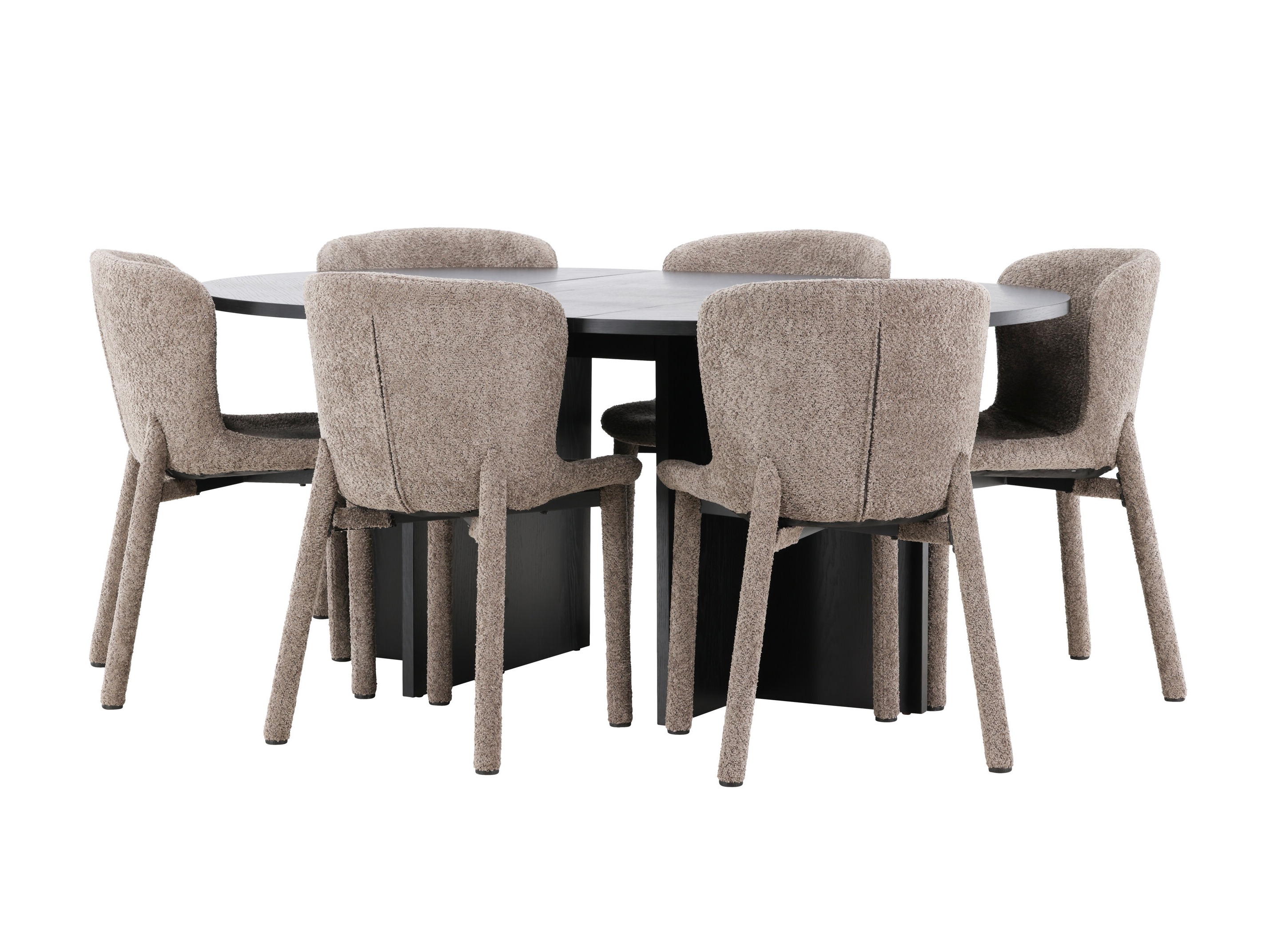 Set de mese Dallas 4989 (Negru)