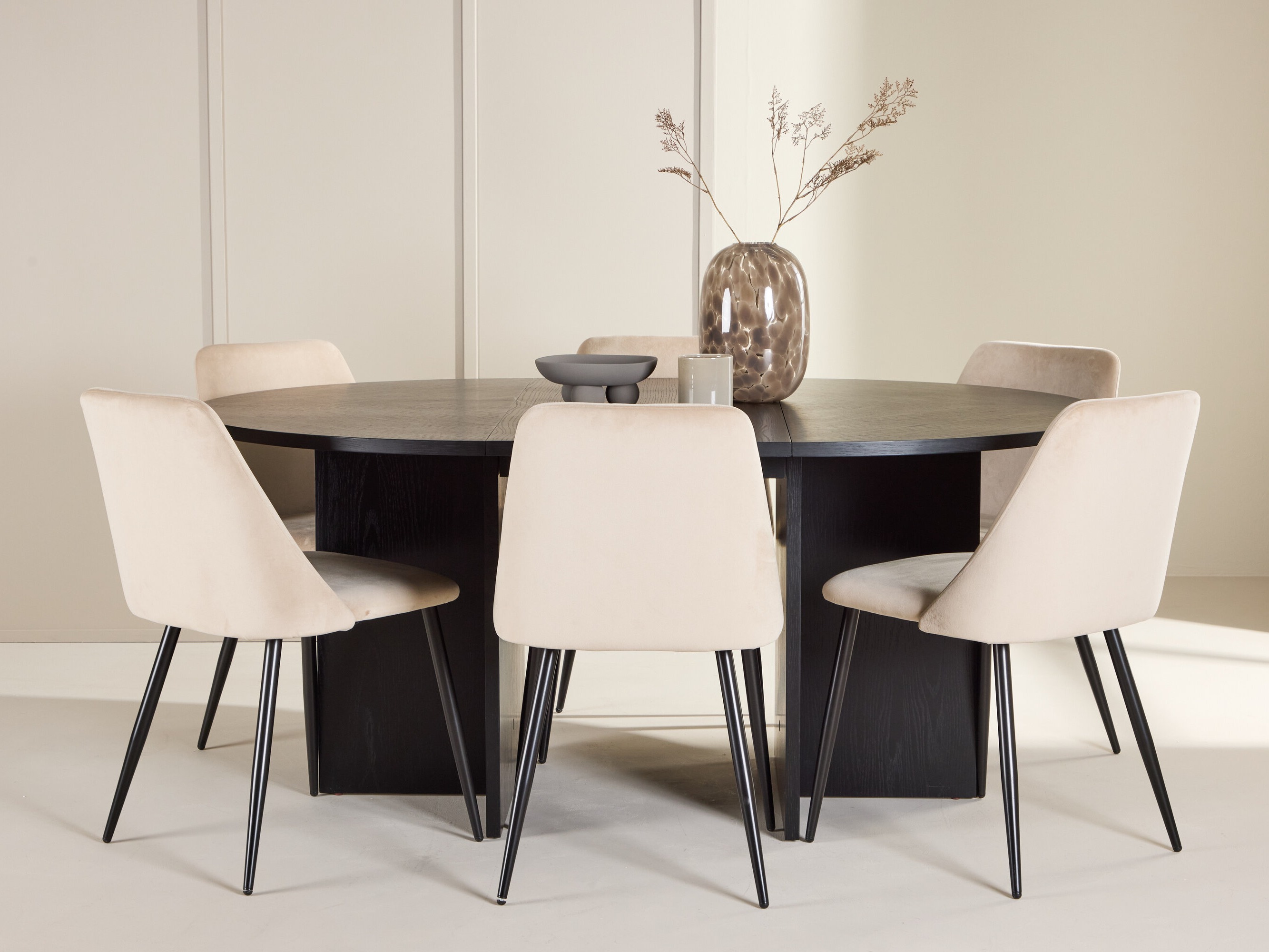 Set de mese Dallas 4992 (Negru)