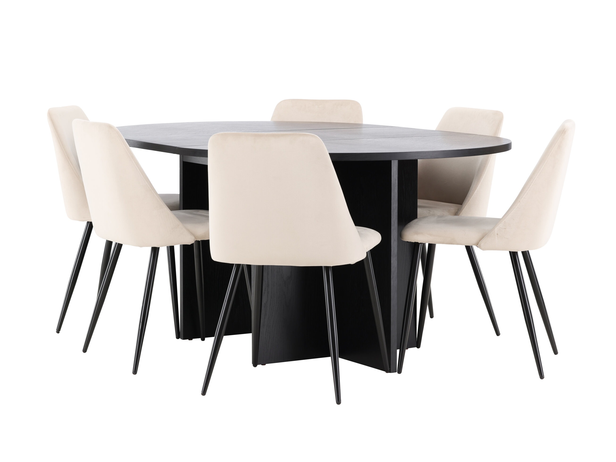 Set de mese Dallas 4992 (Negru)