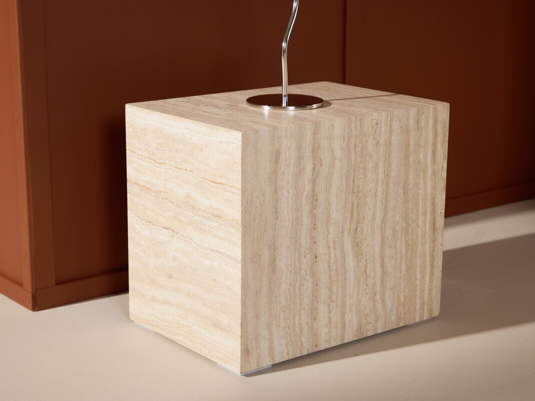 Măsuță laterală Dallas 5005 (Deschis Travertine)