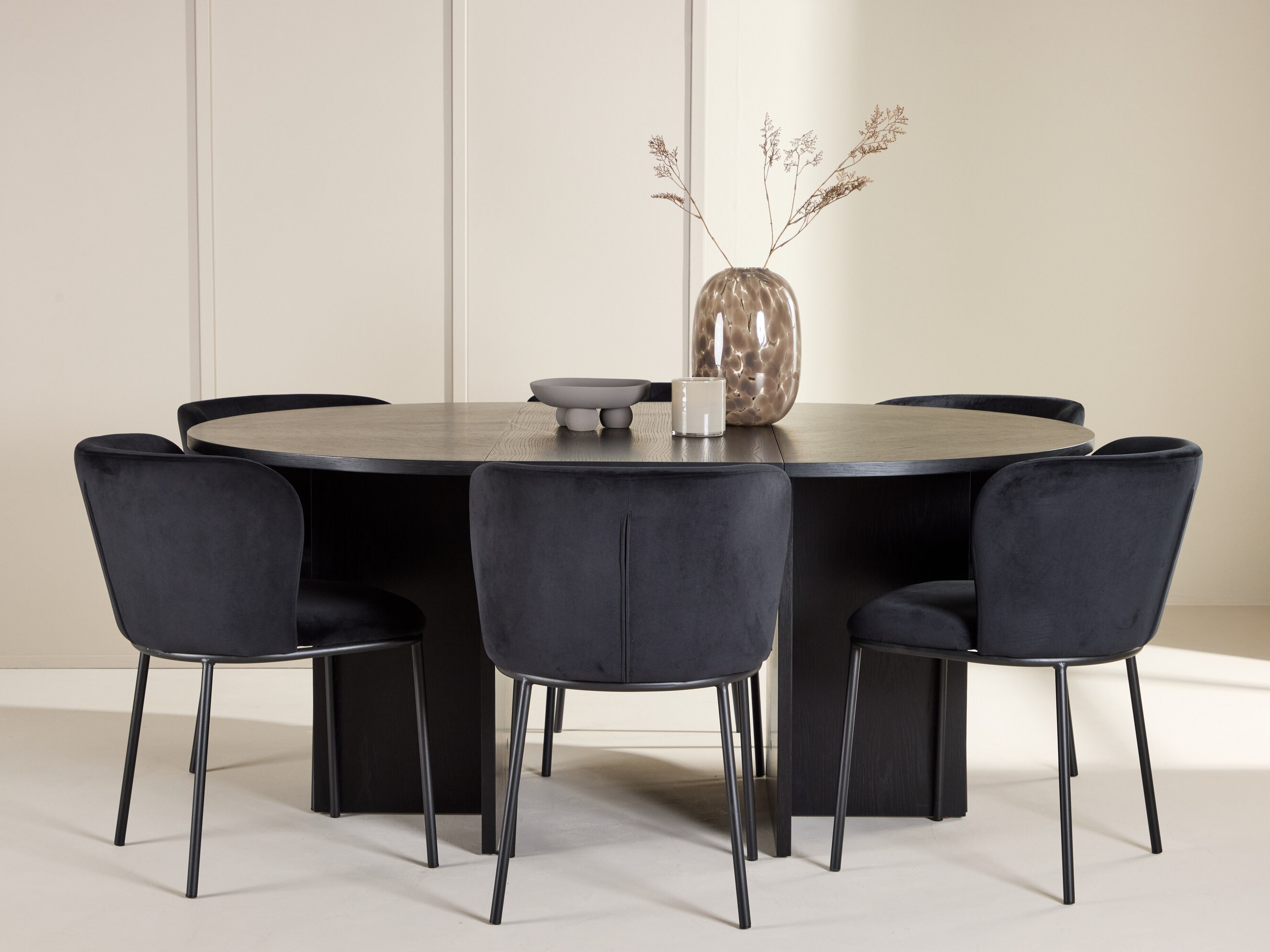 Set de mese Dallas 5013 (Negru)