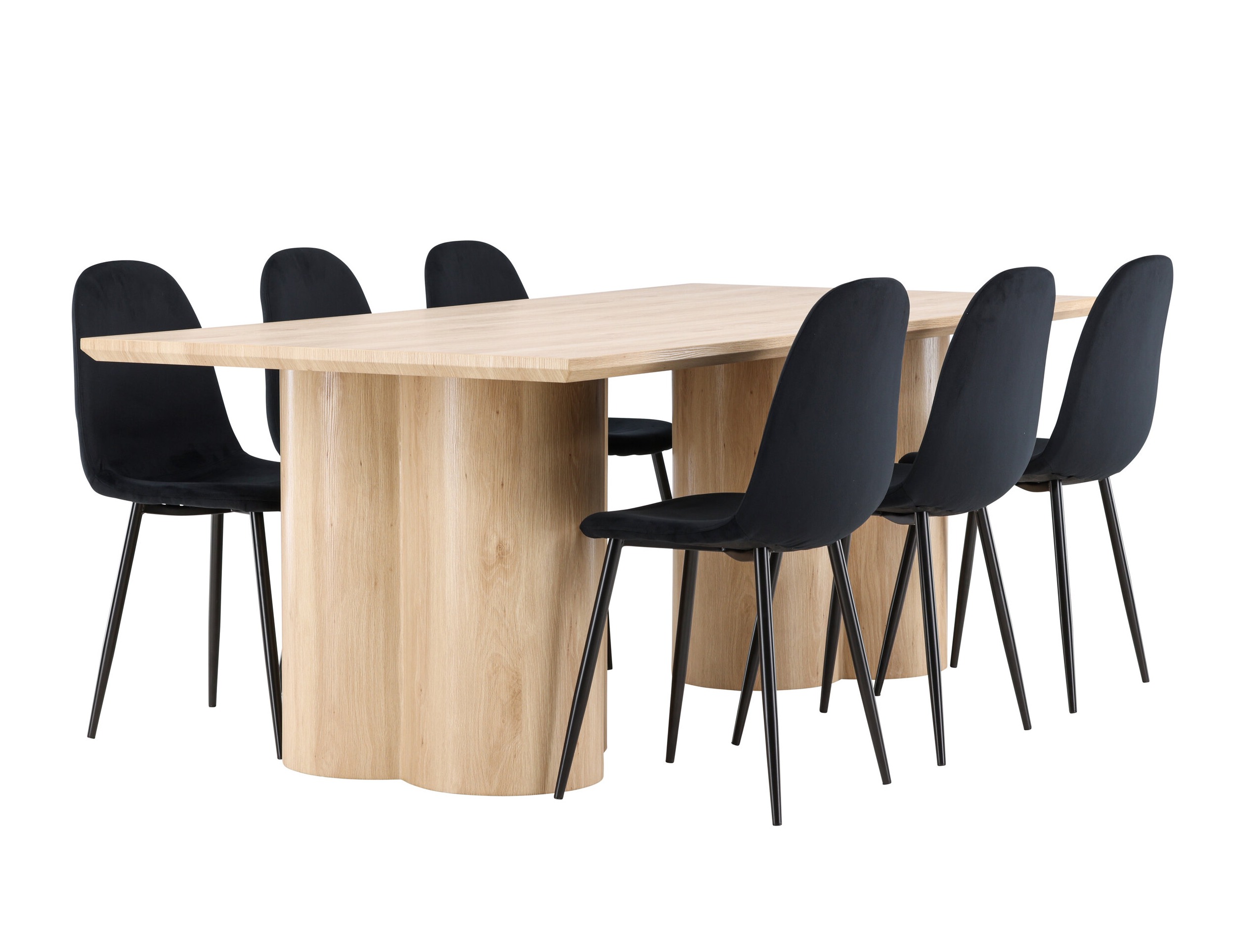 Set de mese Dallas 5018 (Negru)