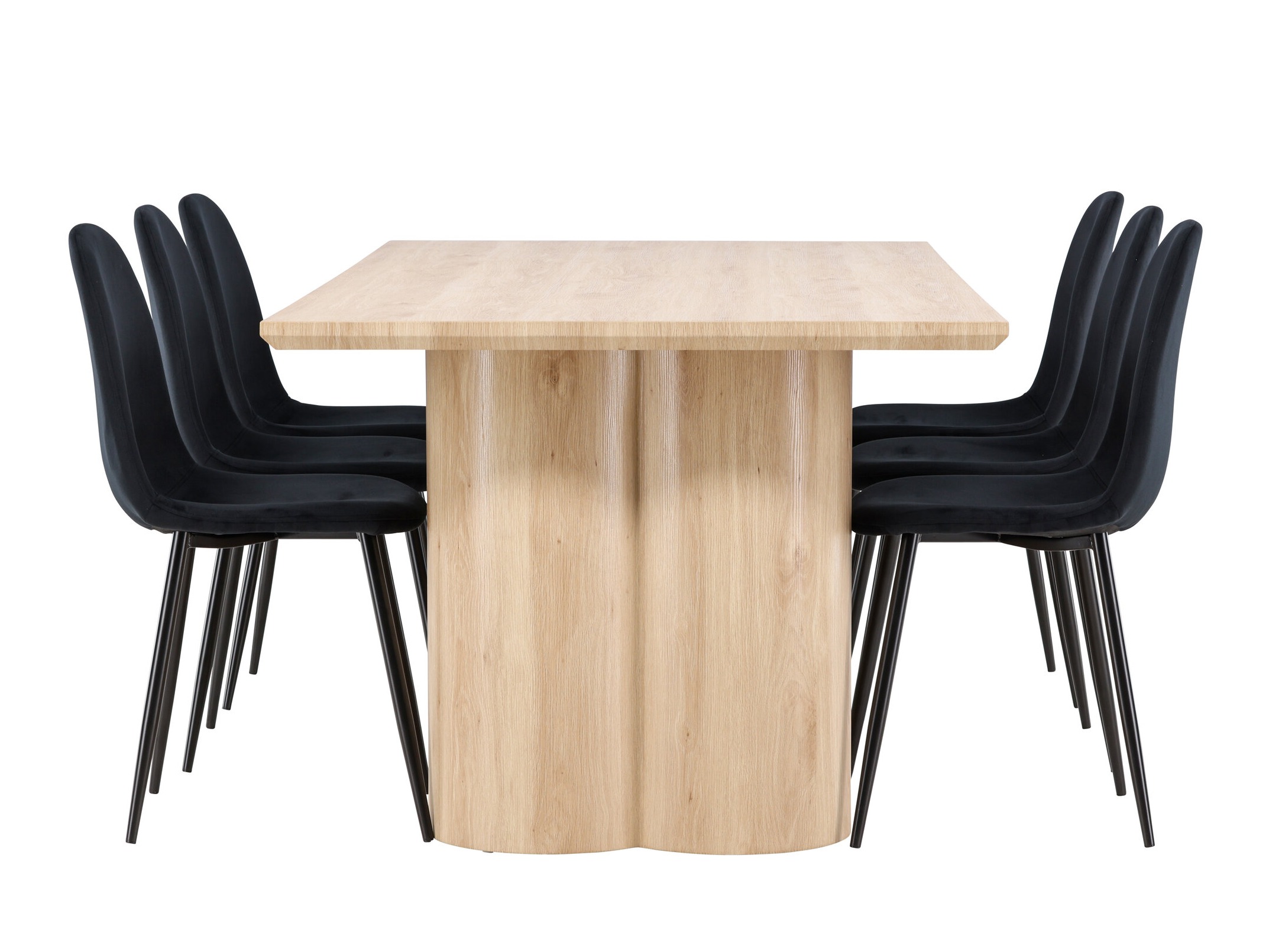Set de mese Dallas 5018 (Negru)