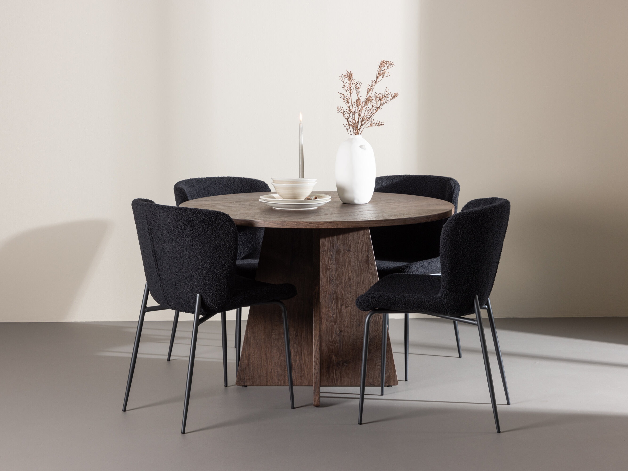 Set de mese Dallas 5051 (Negru)