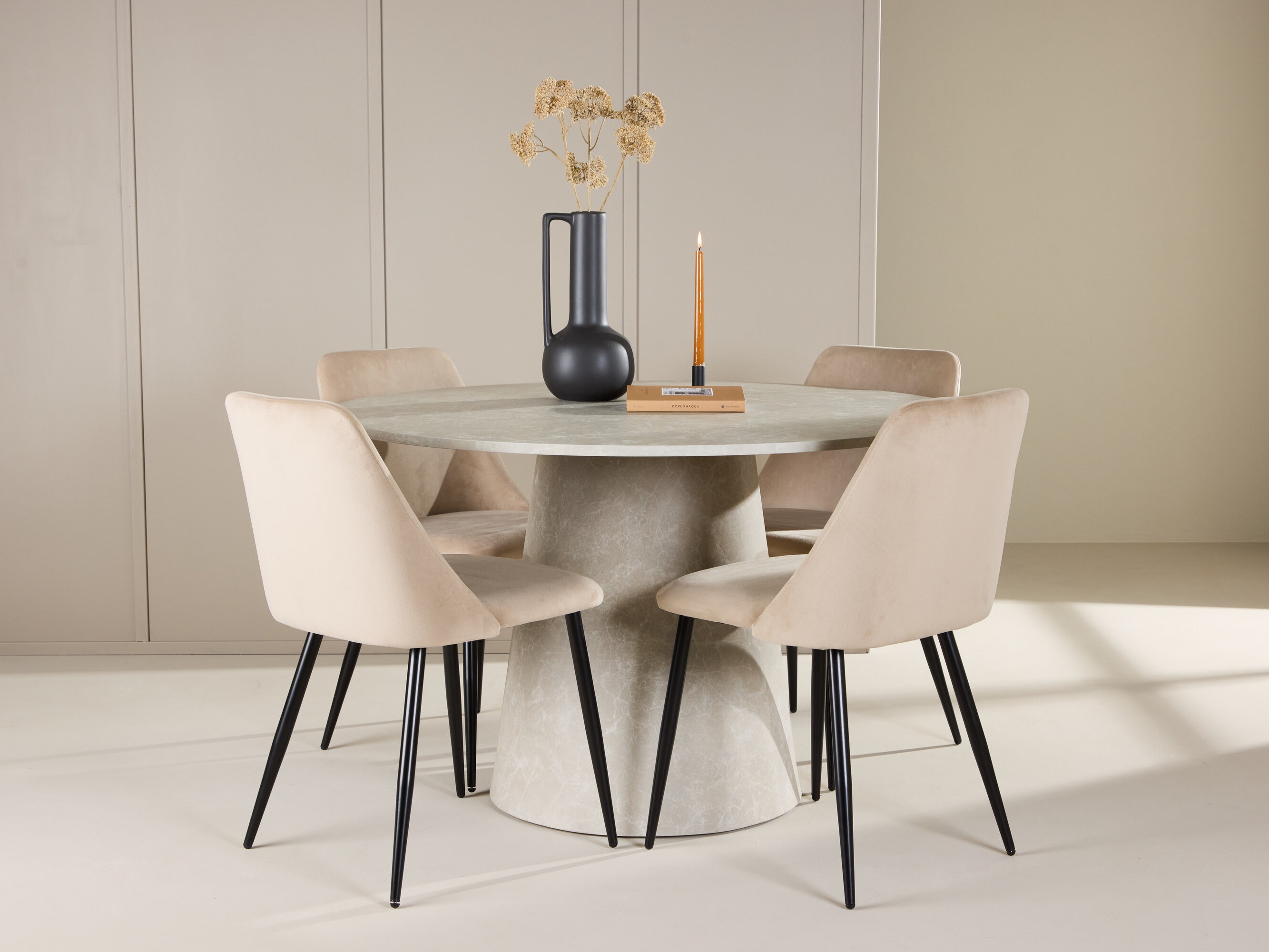 Set de mese Dallas 5069 (Maro deschis)