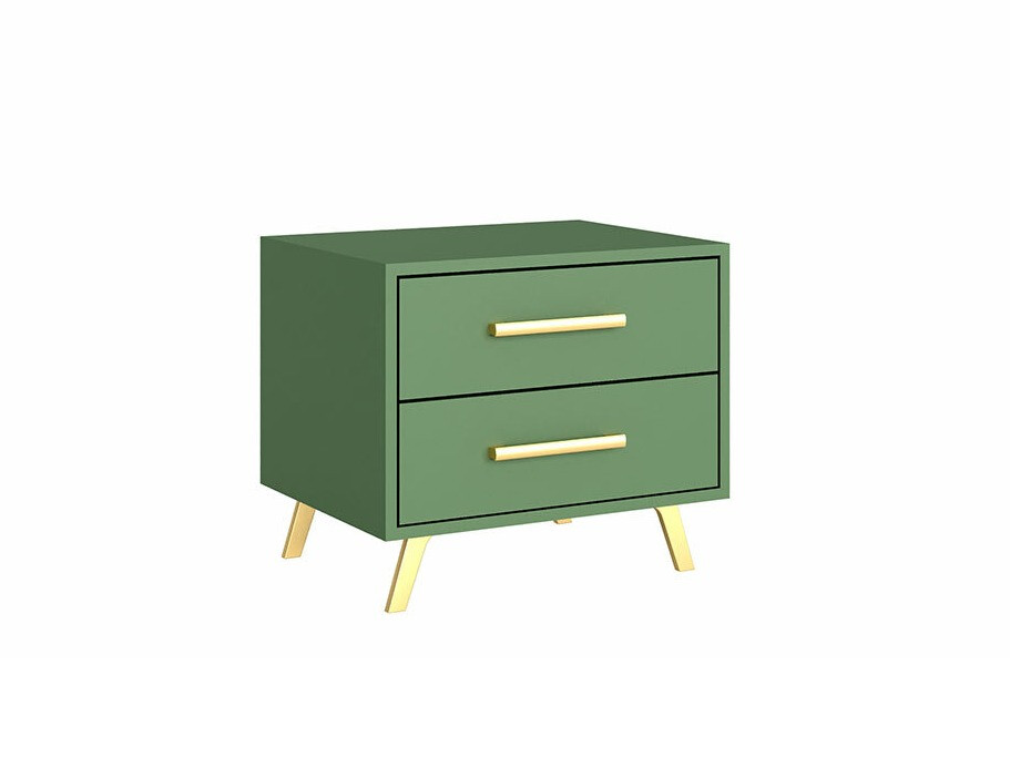 Noptieră Rosa (Verde + Auriu)