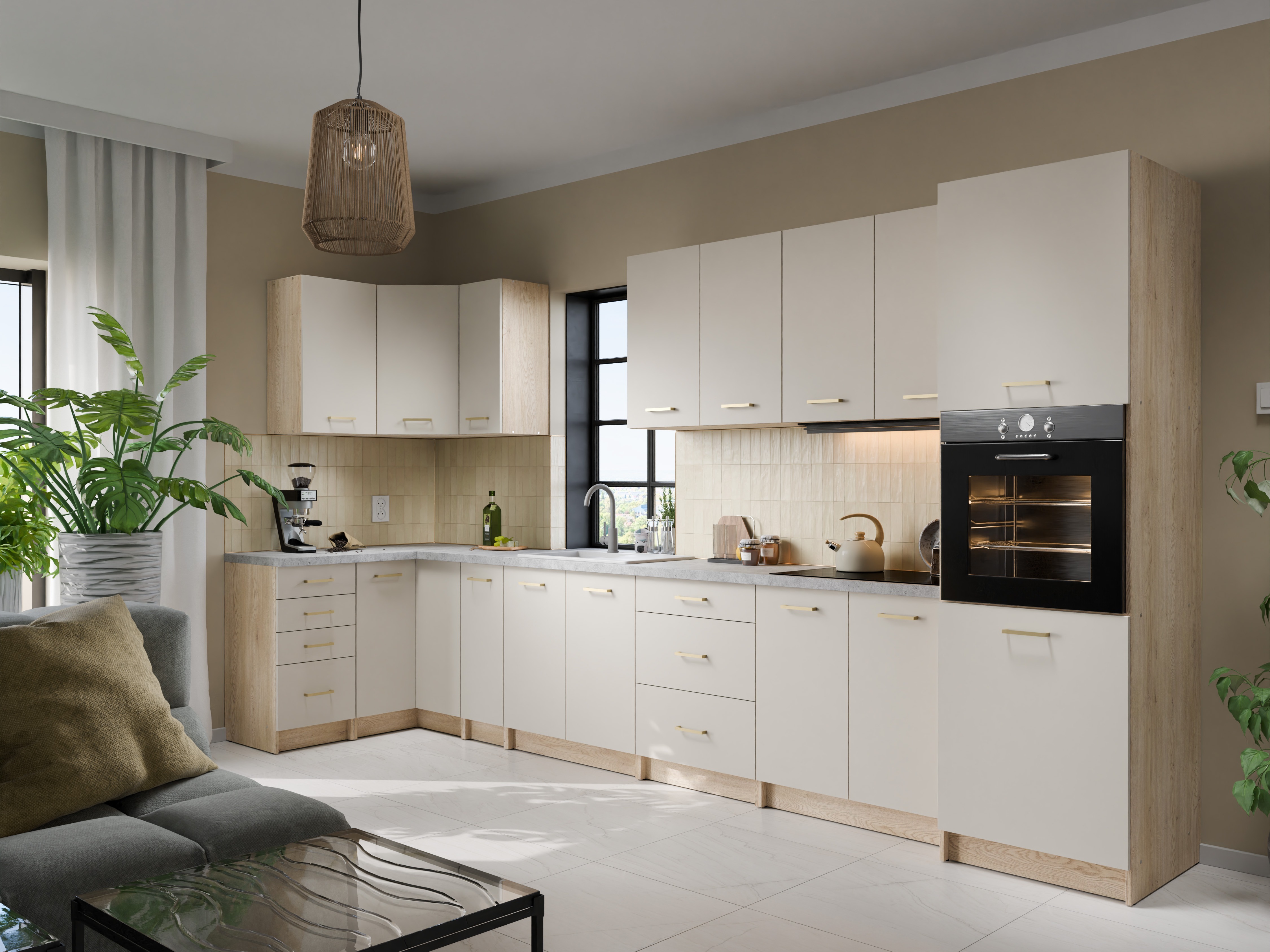 Dulap modular pentru electrocasnice incorporabile Quti 111