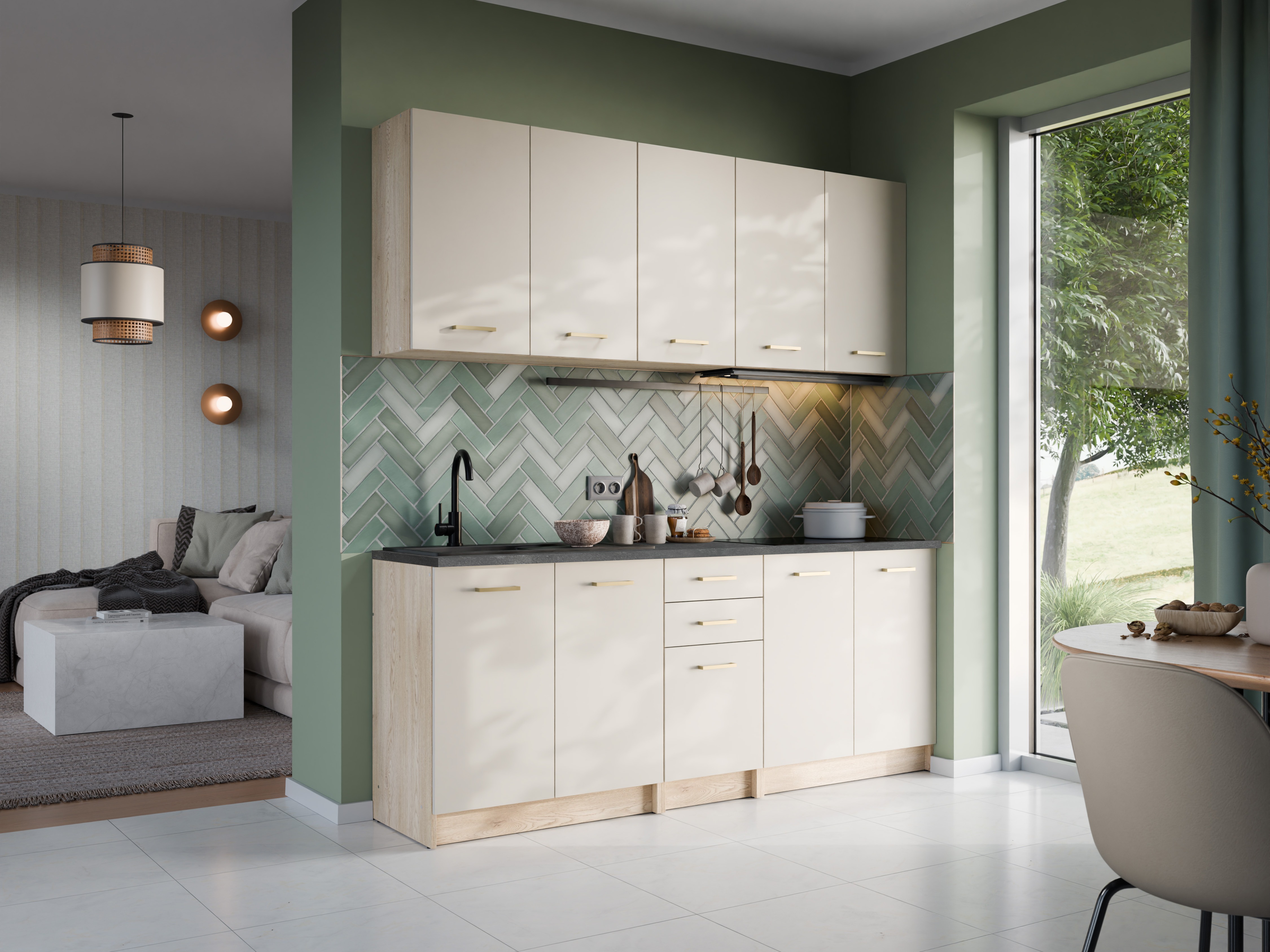 Set de bucătărie modular Quti 122