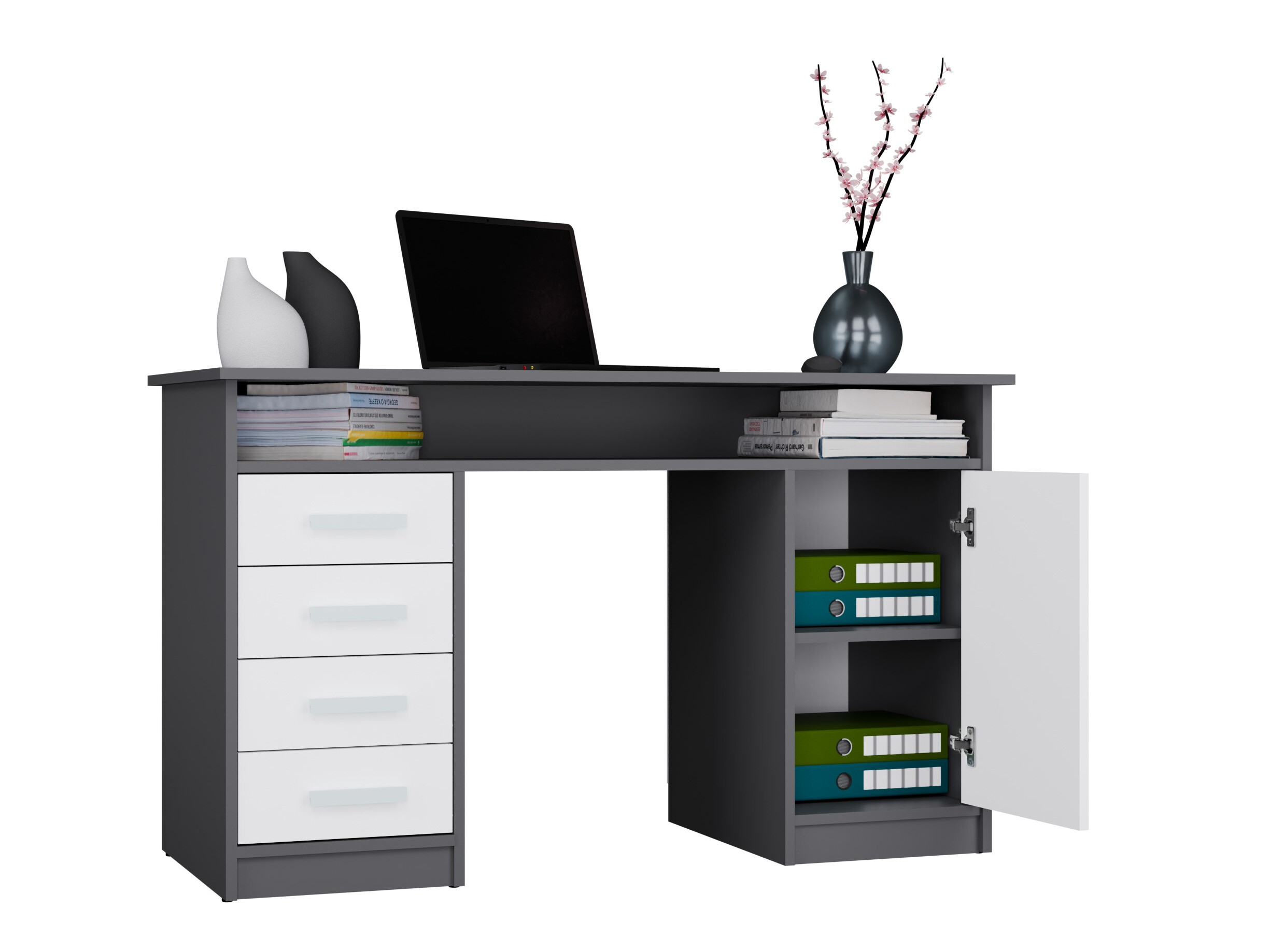 Birou Mandeville 329 (Alb + Antracit)