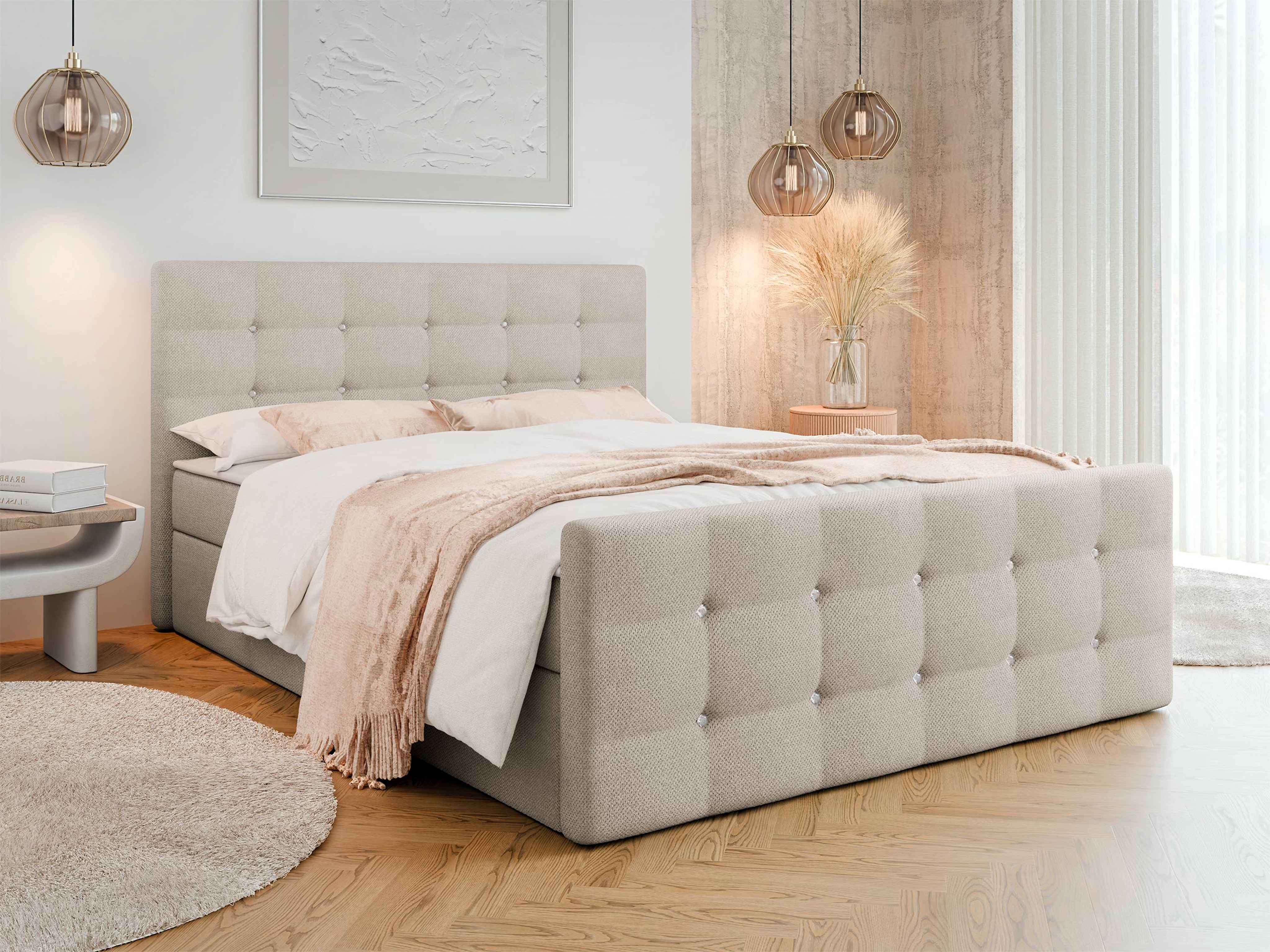 Pat boxspring Memphis 113 (Rico 01)