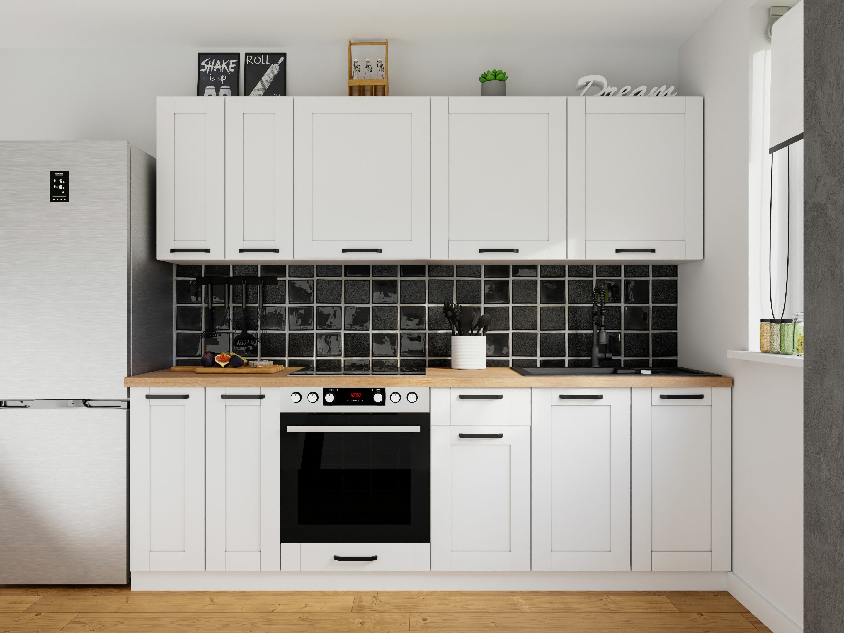 Set de bucătărie modular Eva White 171